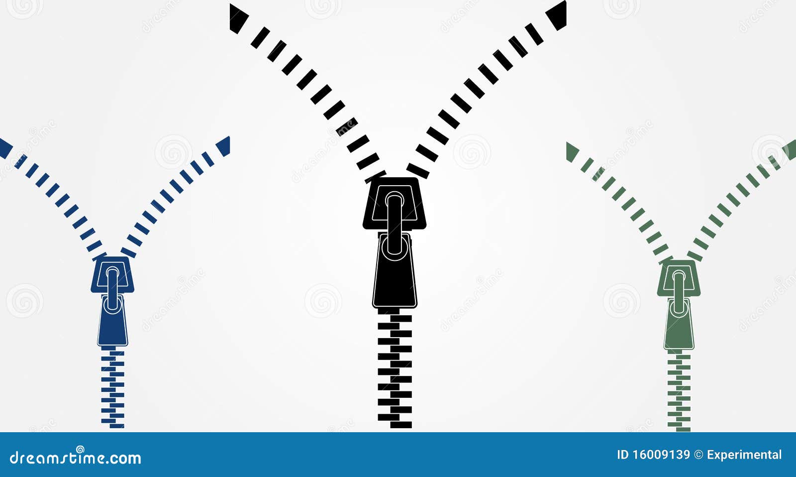 Zipper stock vector. Illustration of fashion, graphic 16009139