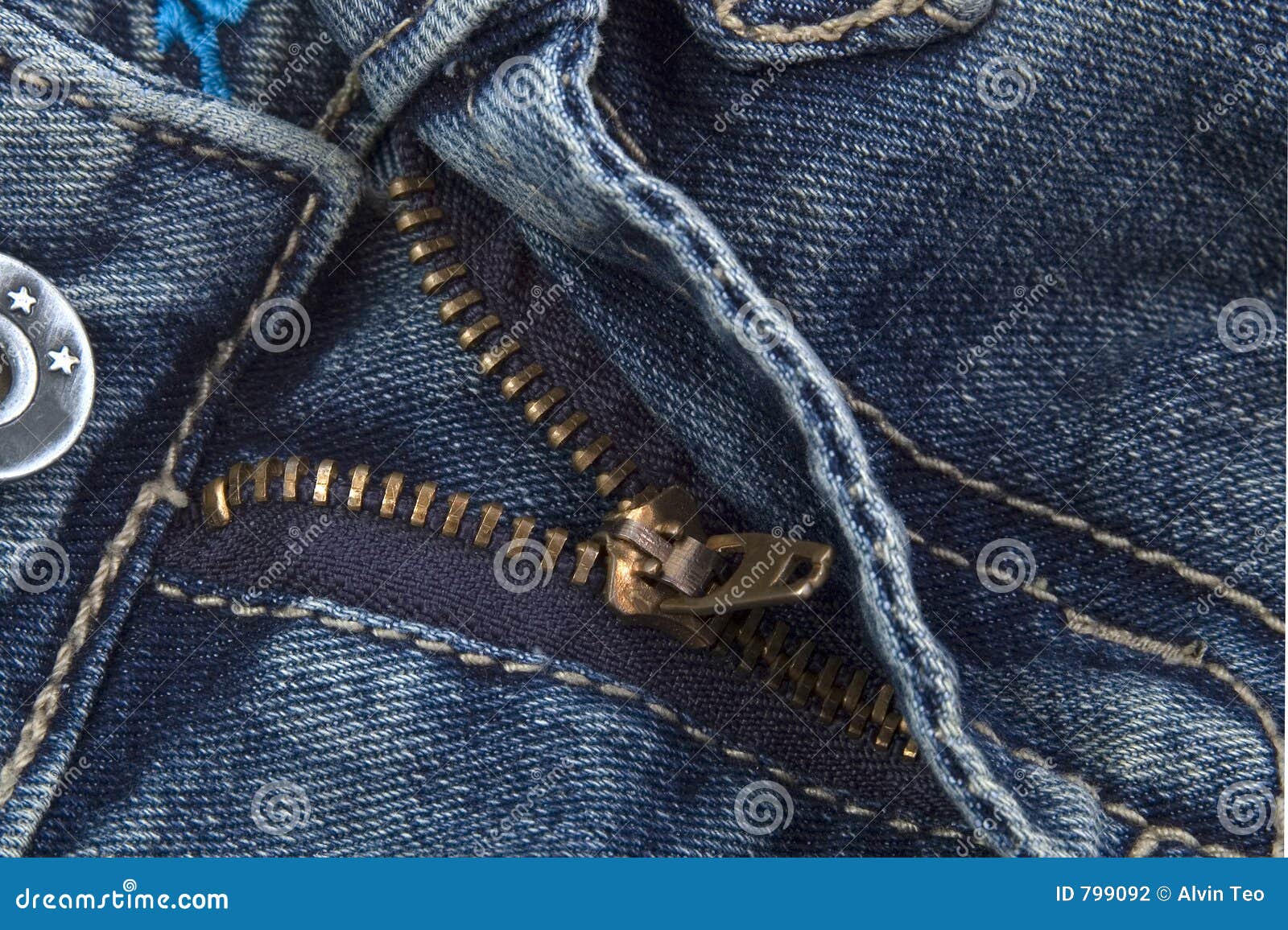 Zipper stock photo. Image of blue, tough, zipper, pair - 799092