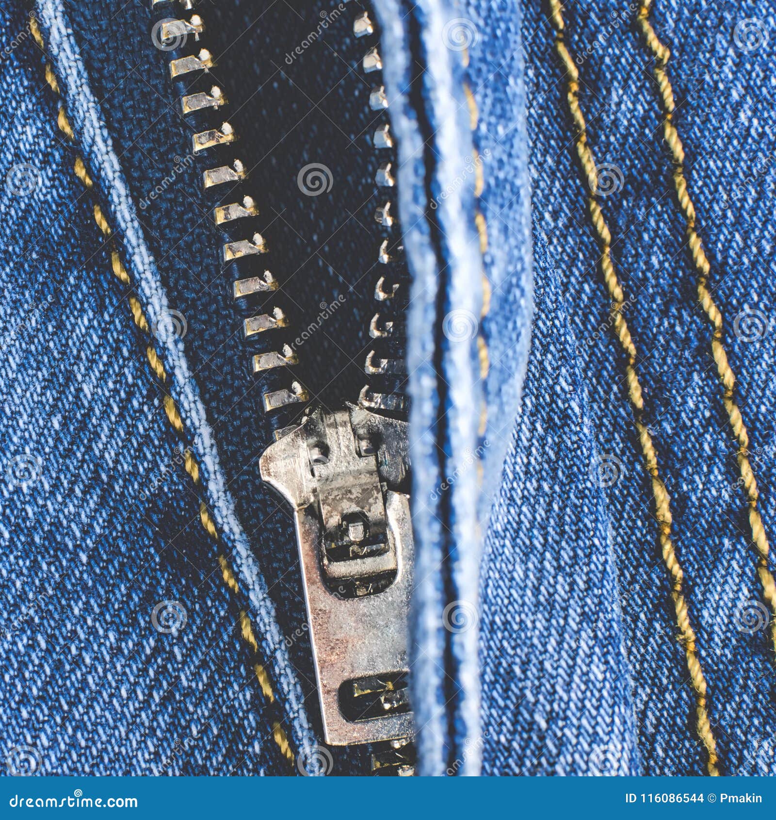 Zip jeans stock photo. Image of design, close, unzipped - 116086544