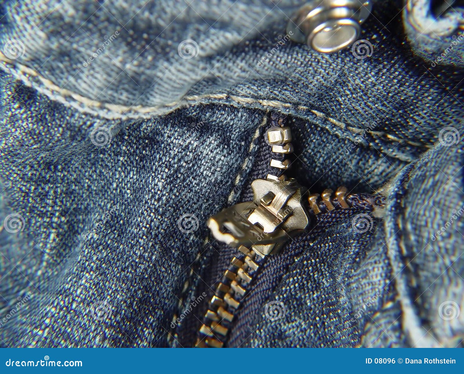 Zipper And Button - Fly Royalty Free Stock Image - Image: 8096