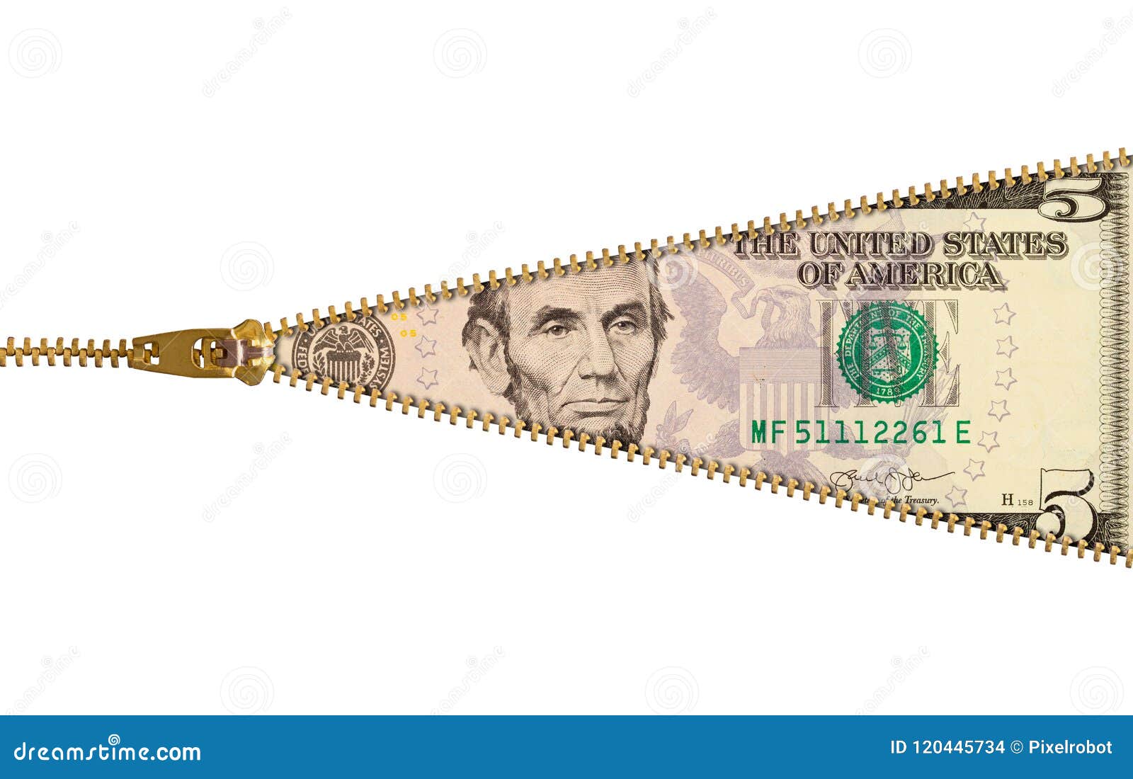 dollar in a zippr dollar in a zippr