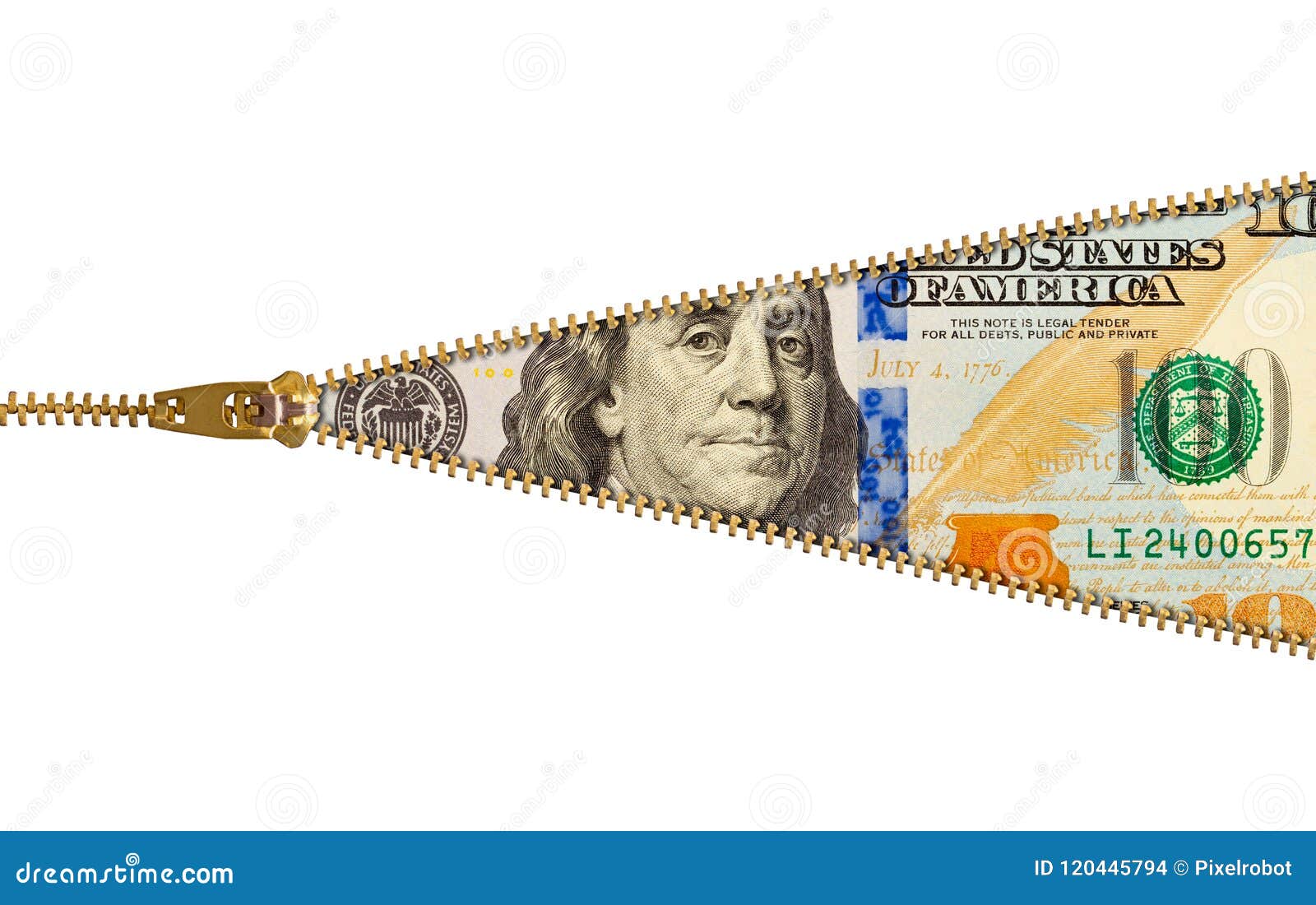 dollar in a zippr dollar in a zippr