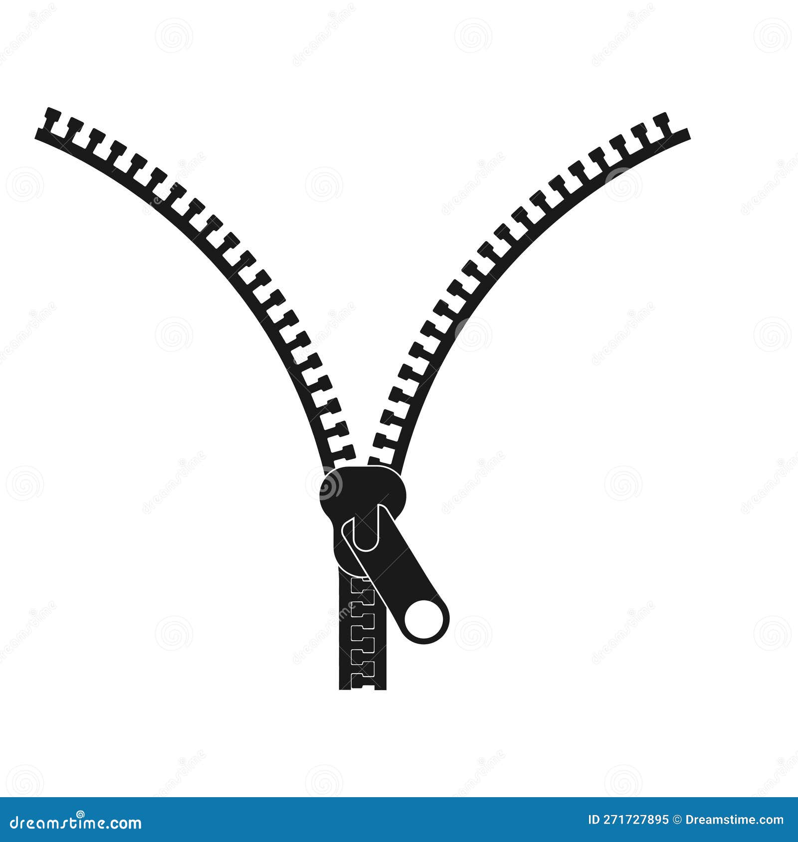 Zippers Icons Stock Illustration - Download Image Now - Zipper