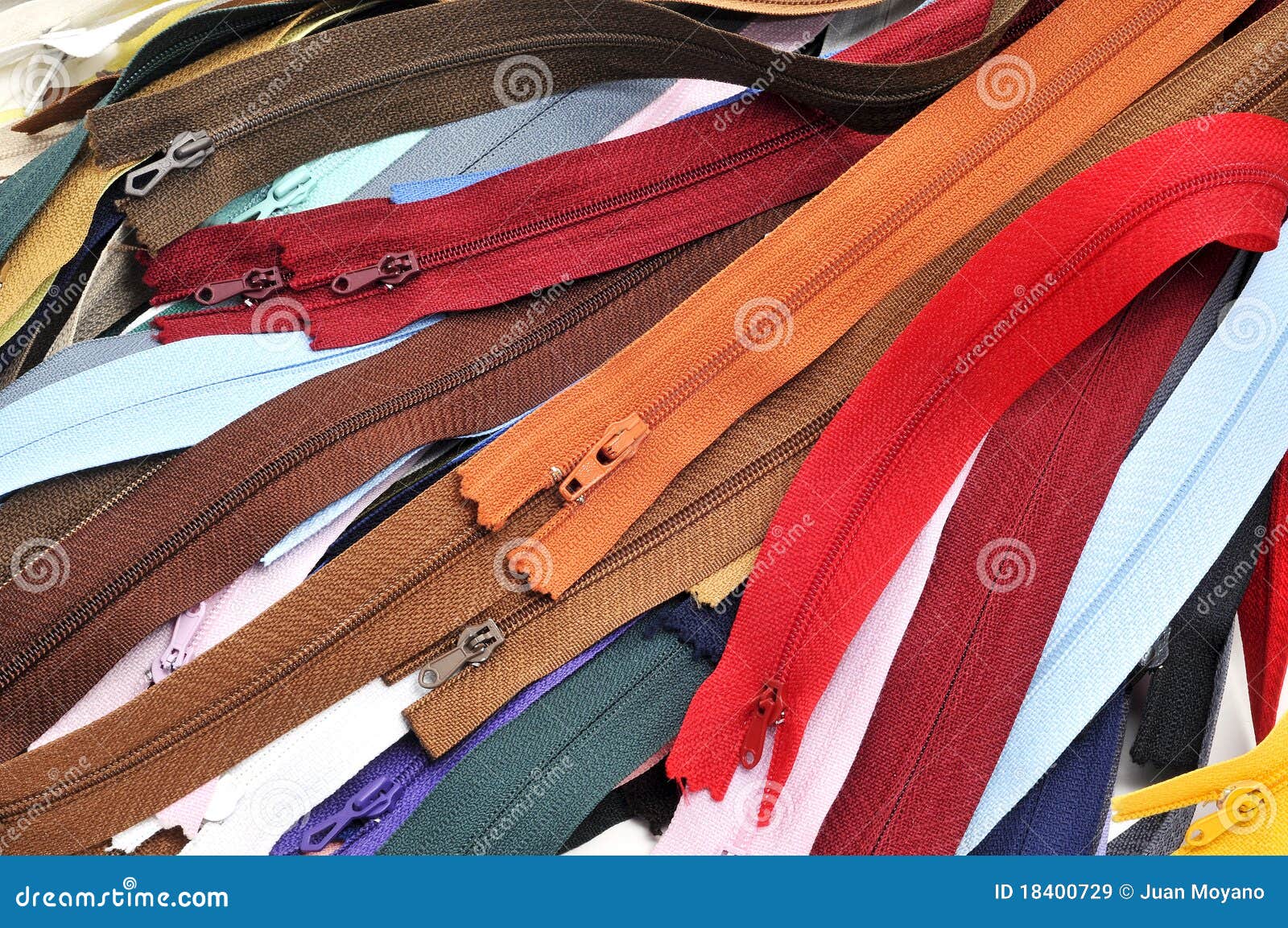 Zippers stock image. Image of dressmaking, hobby, device 18400729
