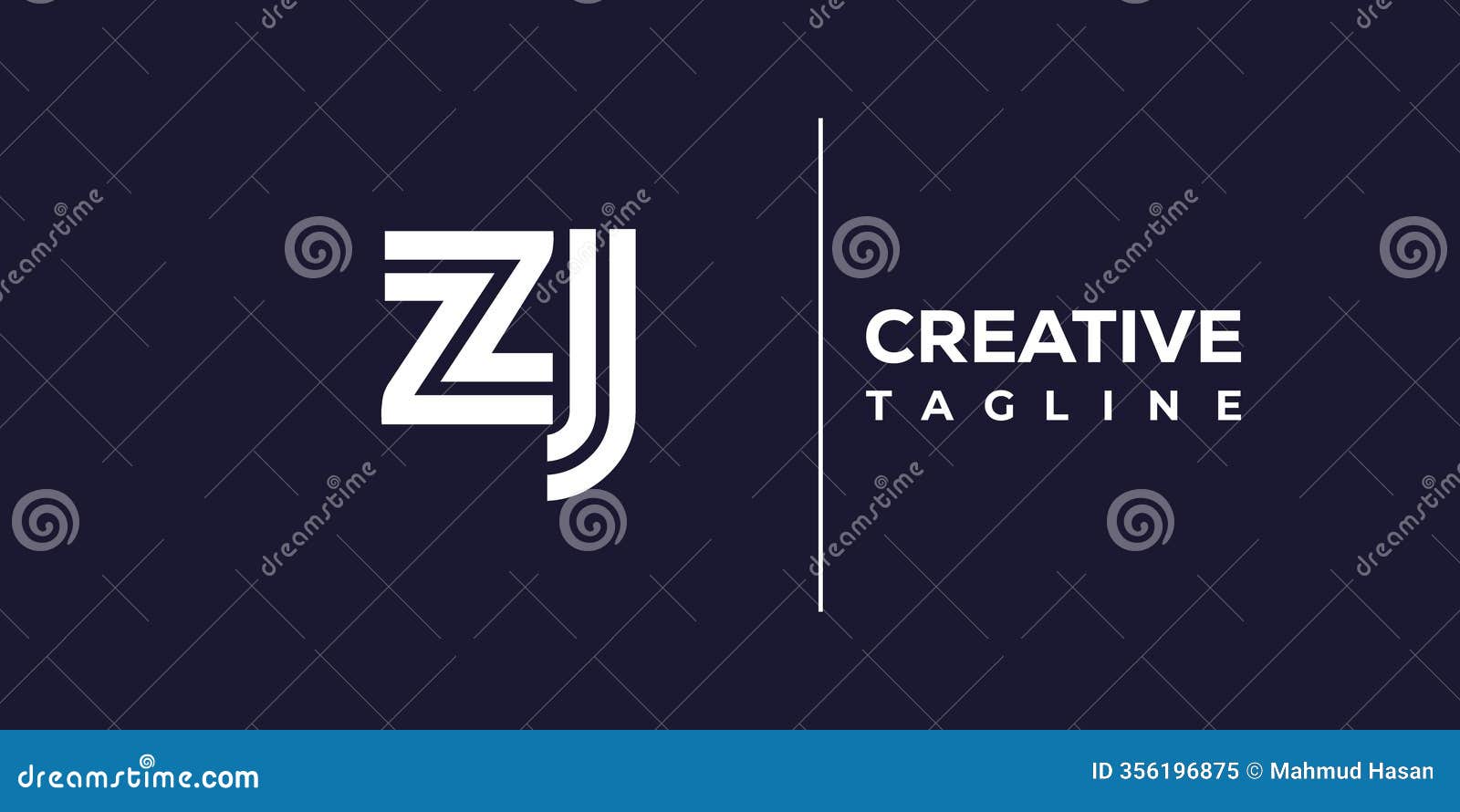 zj abstract logo