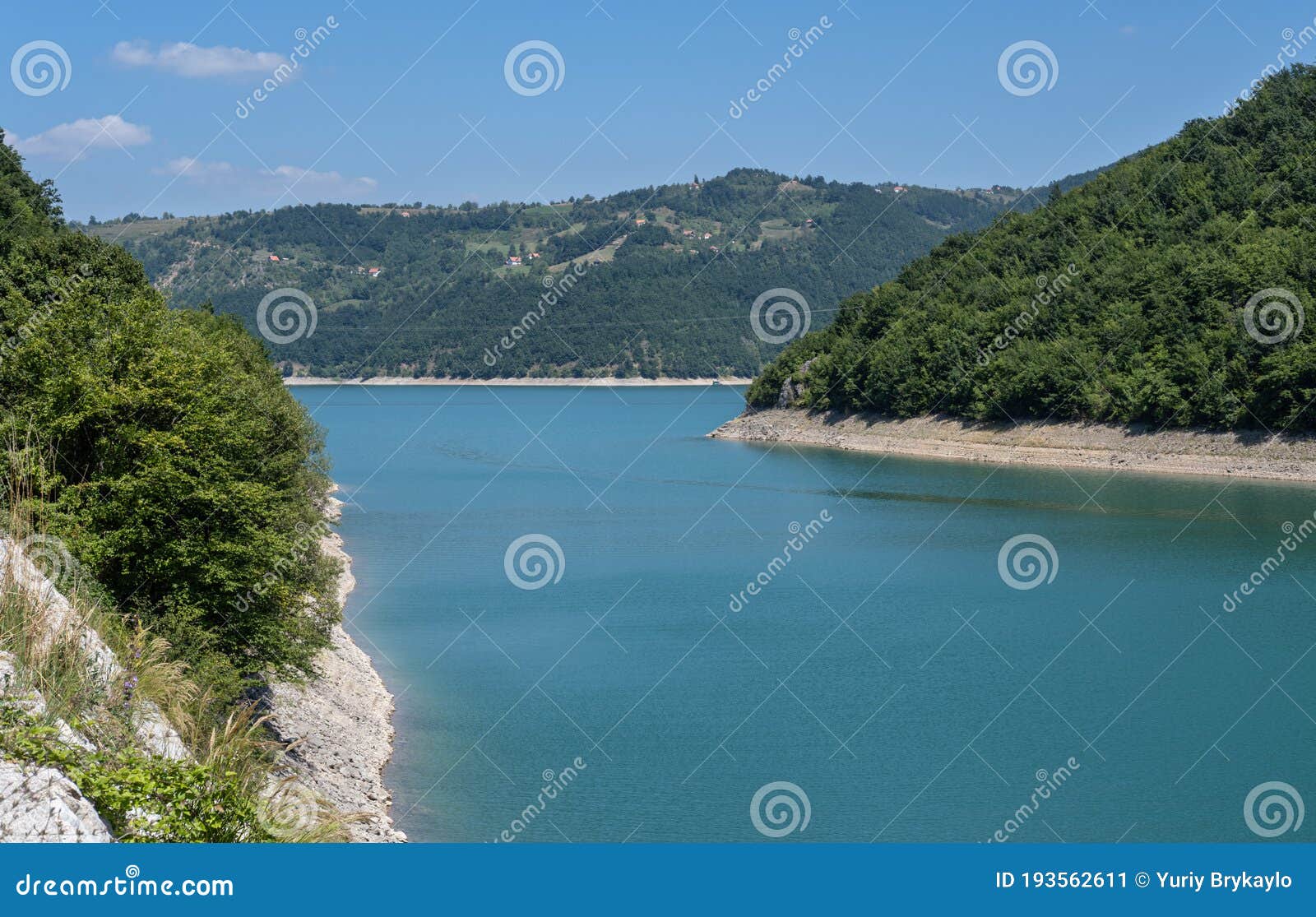 zlatar lake zlatarsko jezero, serbia