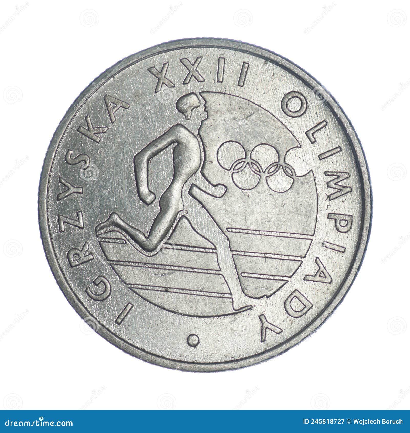 20 zlotys - games of the xxii olympiad - 1980