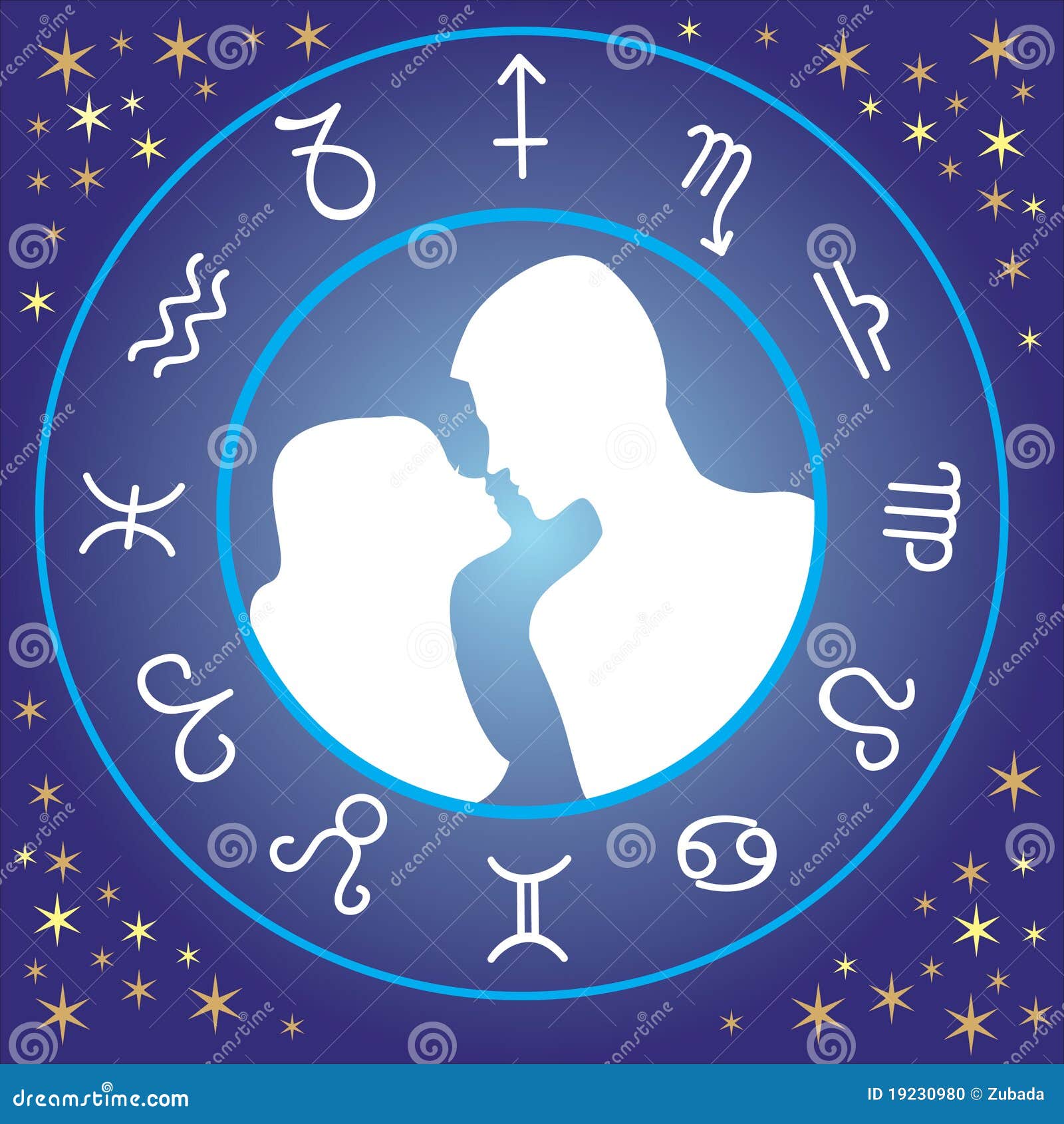 Zodiac Love Stock Photo Image 19230980