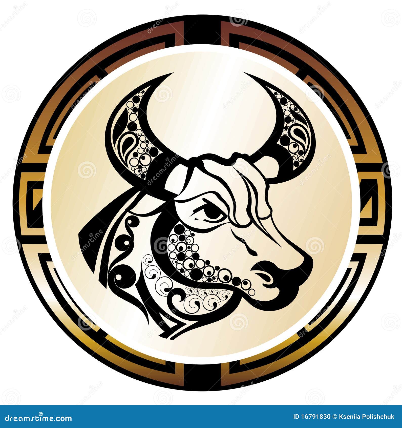 Zodiac Signs - Taurus Stock Photo - Image: 16791830