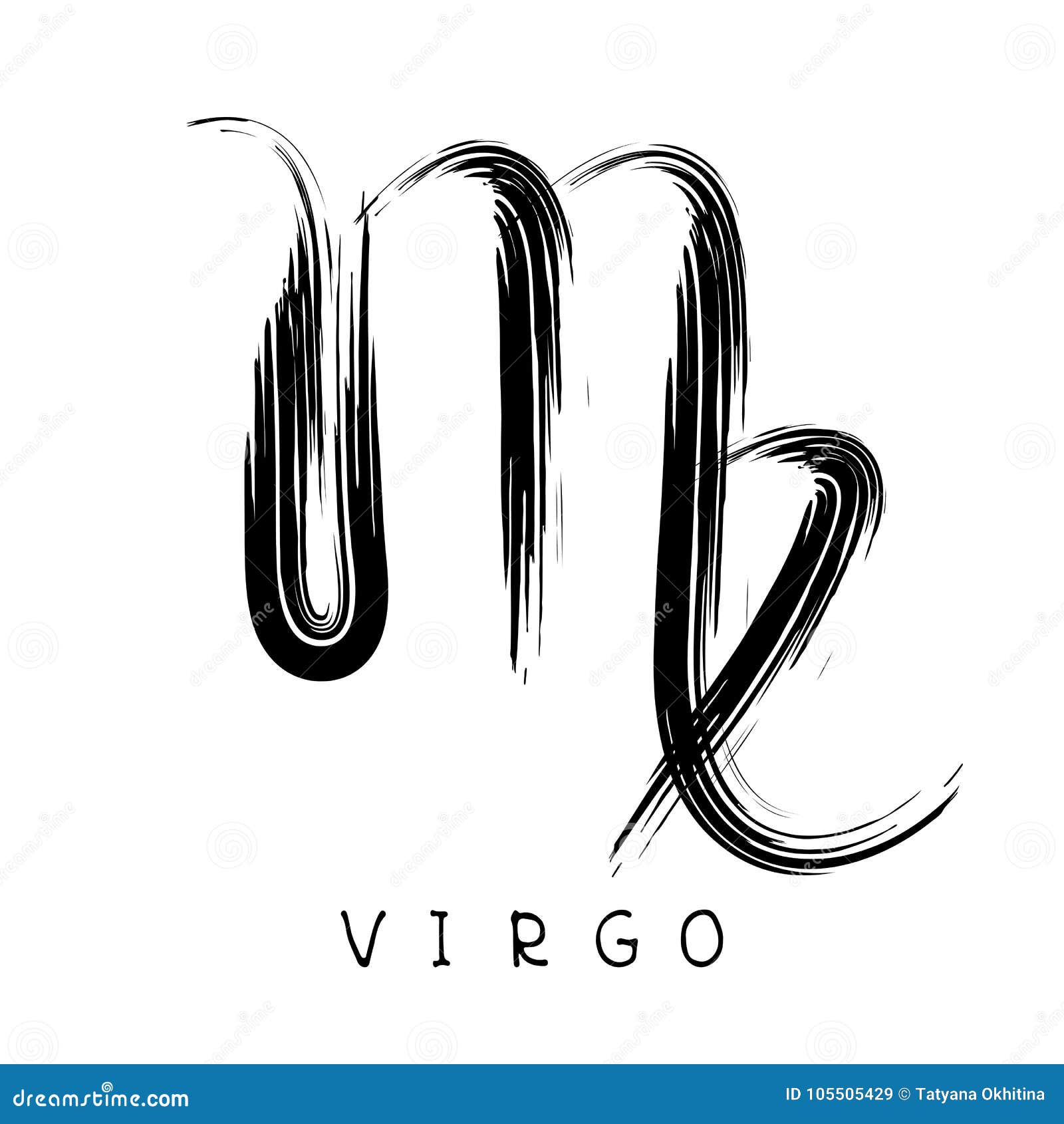 Zodiac signs-06 stock vector. Illustration of isolated - 105505429