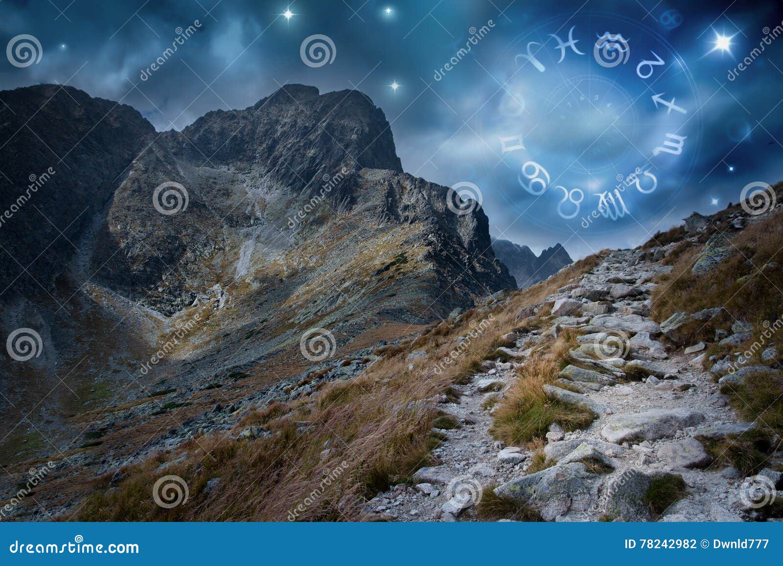 Zodiac Wheel on Outdoor Sky Stock Photo Image of symbol, astronomy