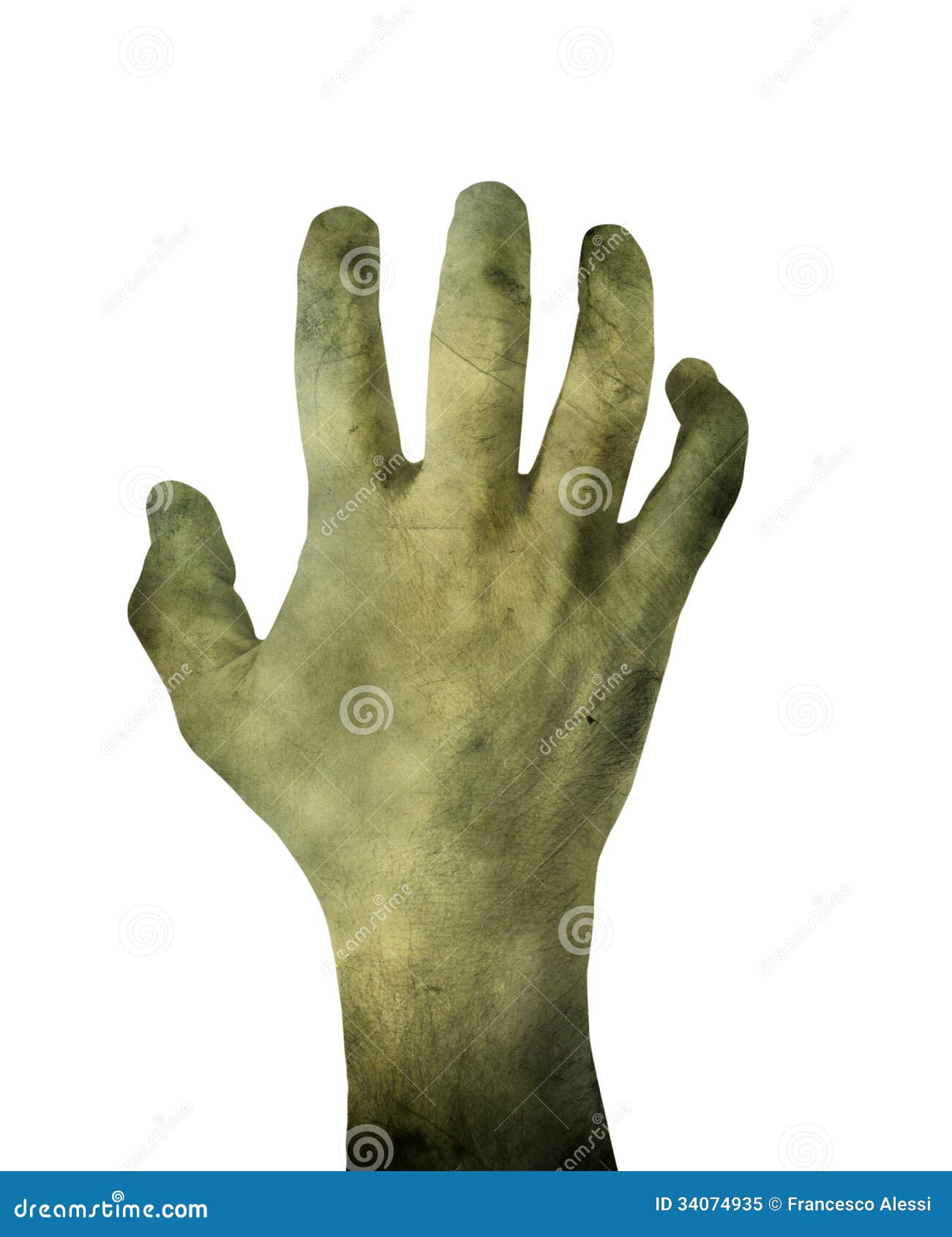 Zombie hand stock image. Image of october, grunge, isolated - 34074935