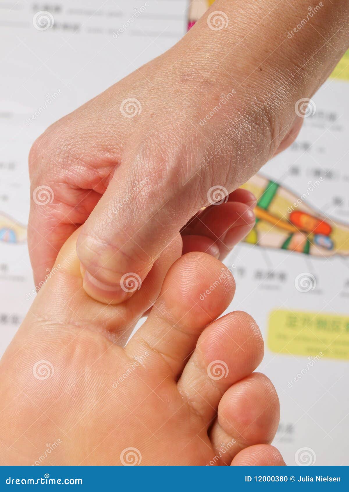 Zone therapy stock photo. Image of skin, body, zone, therapist 12000380