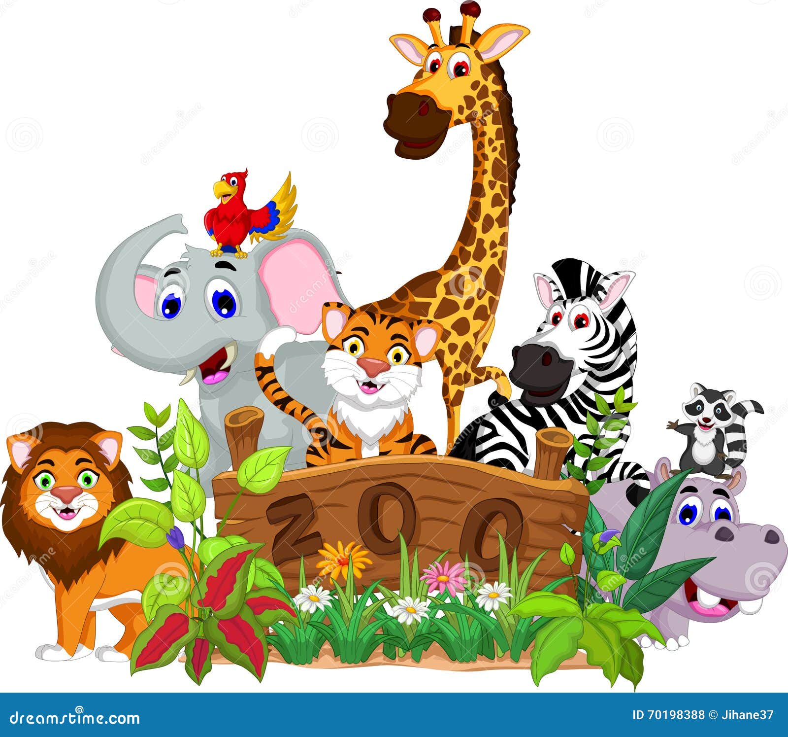 Zoo Animal Cartoon Stock Illustrations – 272,694 Zoo Animal Cartoon Stock  Illustrations, Vectors & Clipart - Dreamstime