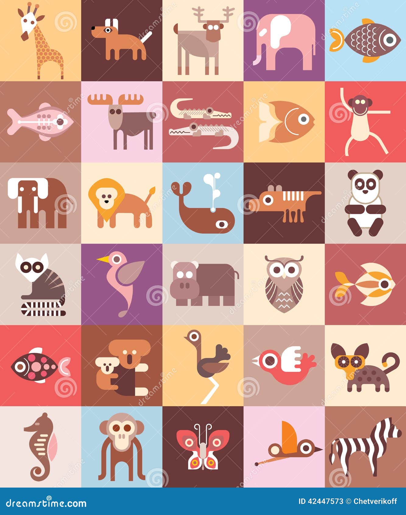 Zoo Animals Stock Illustrations – 100,794 Zoo Animals Stock Illustrations,  Vectors & Clipart - Dreamstime