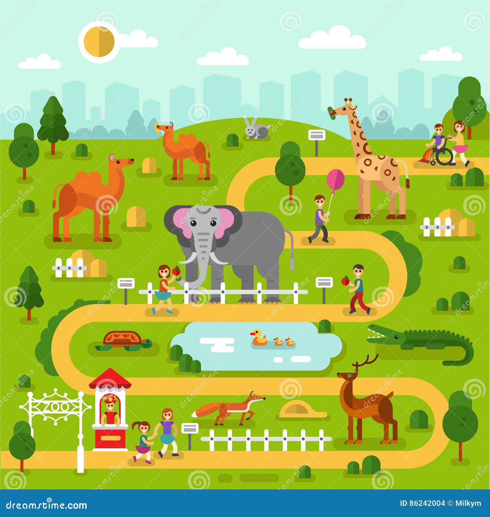 Discover more than 113 sketch map of zoo - in.eteachers