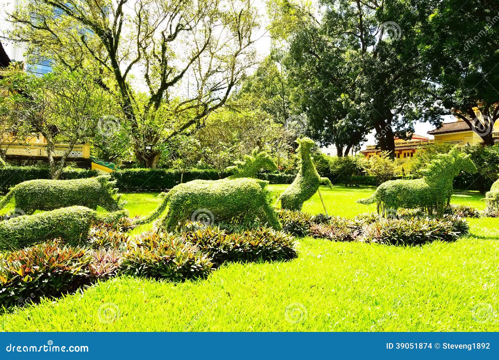 Zoo Und Botanischer Garten, Saigon Stockfoto Bild von