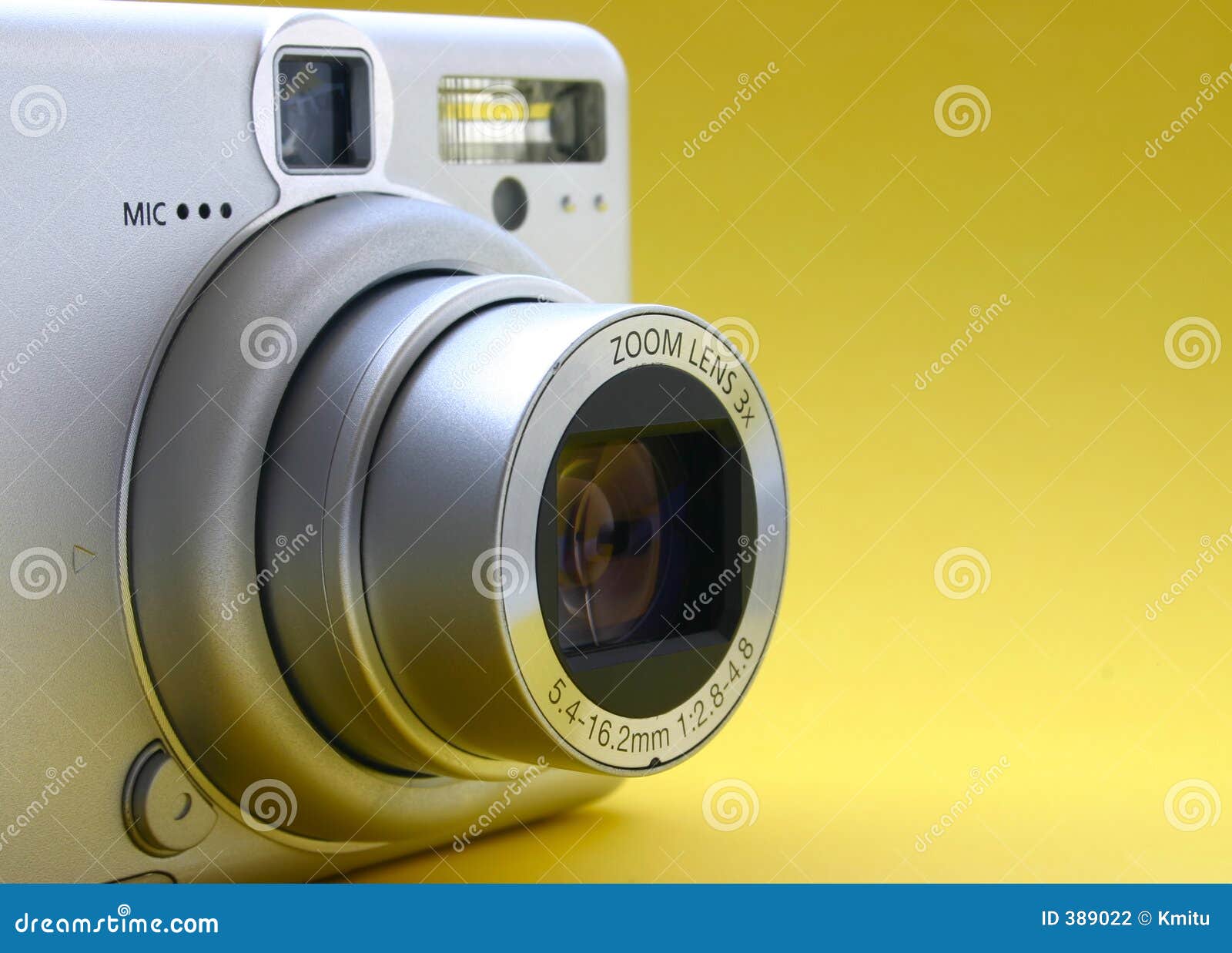 Zoom lens 3x stock photo. Image of optic, megapixel, mega 389022