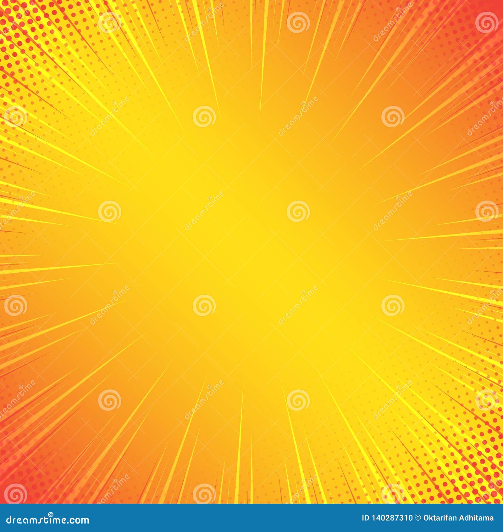  Orange  Zoom Screen Speed  Line  Stock Vector Illustration 