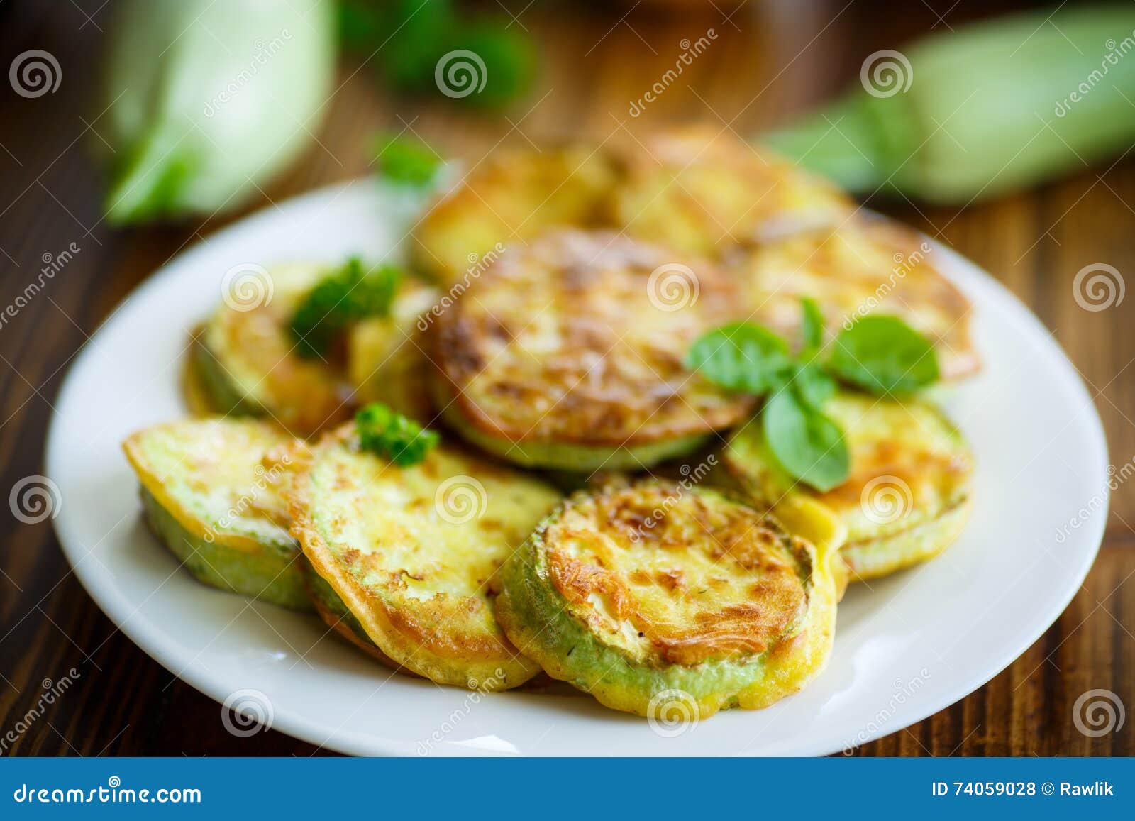 Zucchini fried in batter stock photo. Image of kitchen 74059028