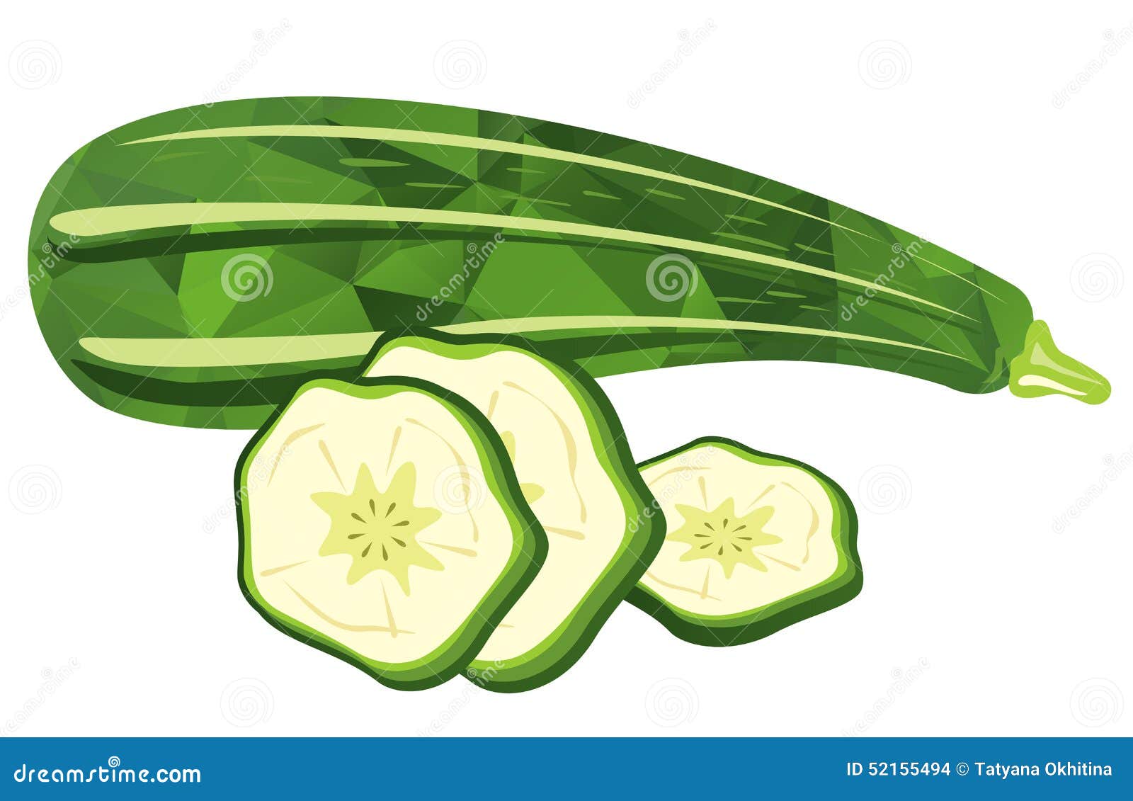 Zucchini stock illustration. Illustration of drawing 52155494