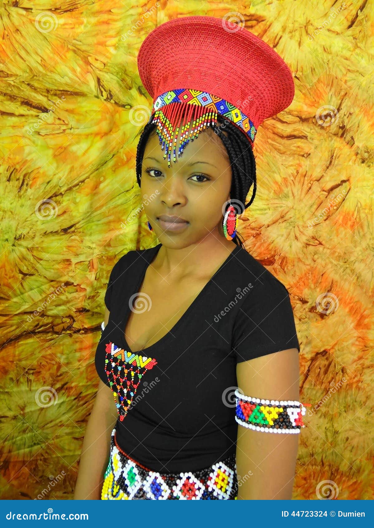 Zulu Bride RoyaltyFree Stock Image 44104414