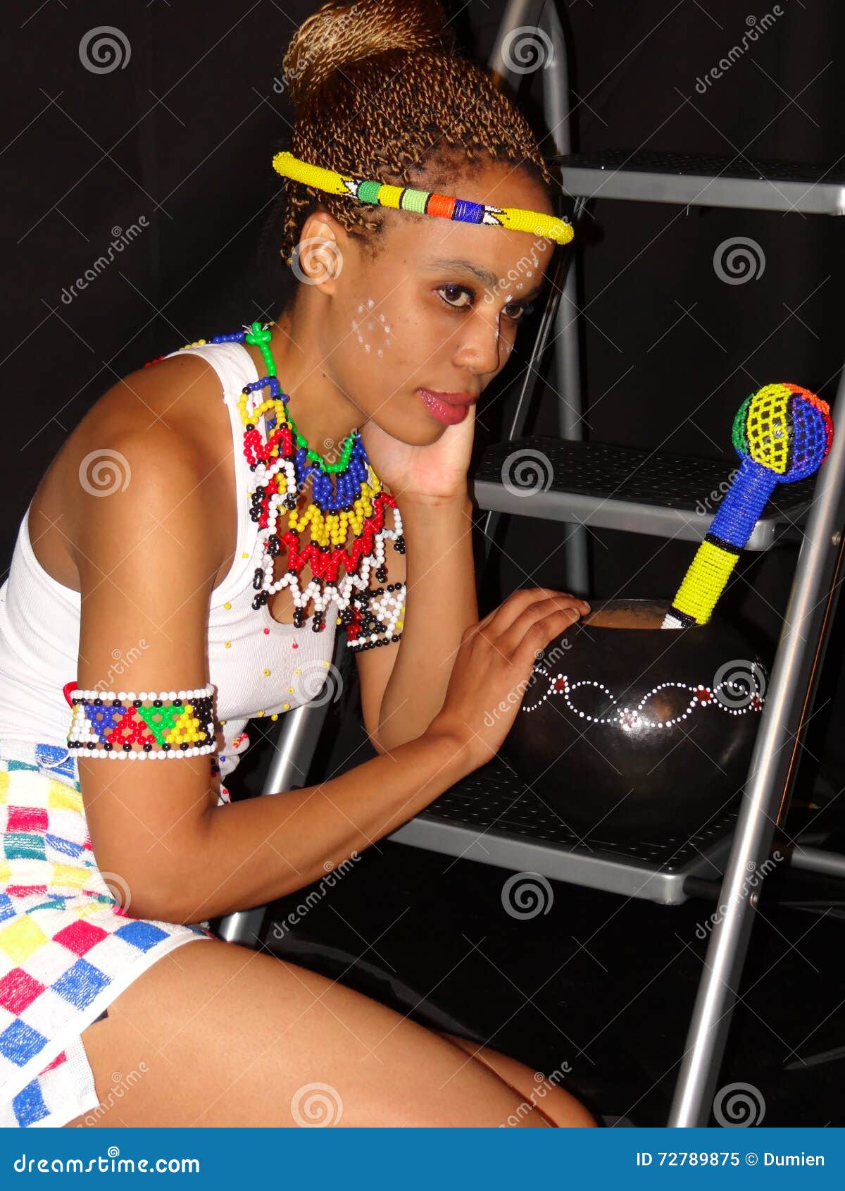 Zulu Teen Models Stock Image Image Of Posing, Teen, Models - 72789875-8105