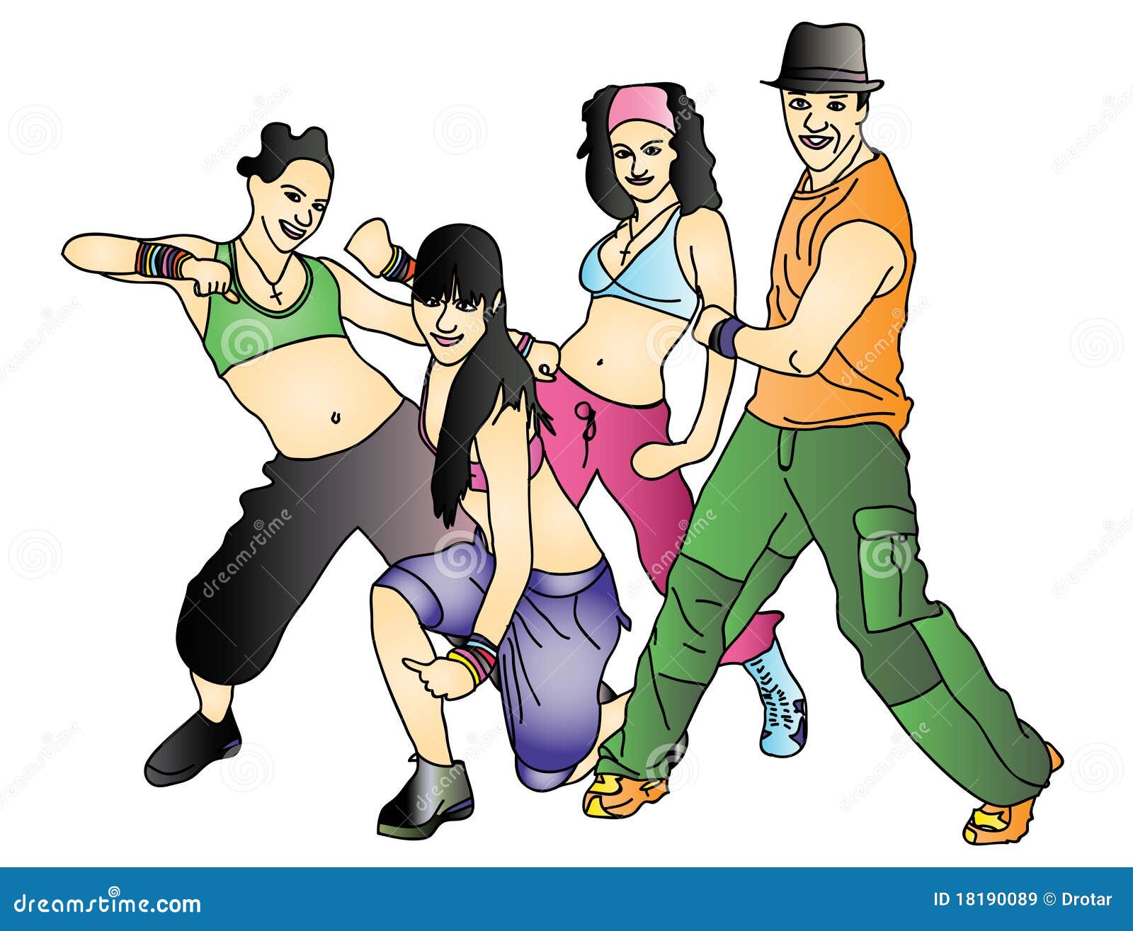 animated zumba clipart - photo #18