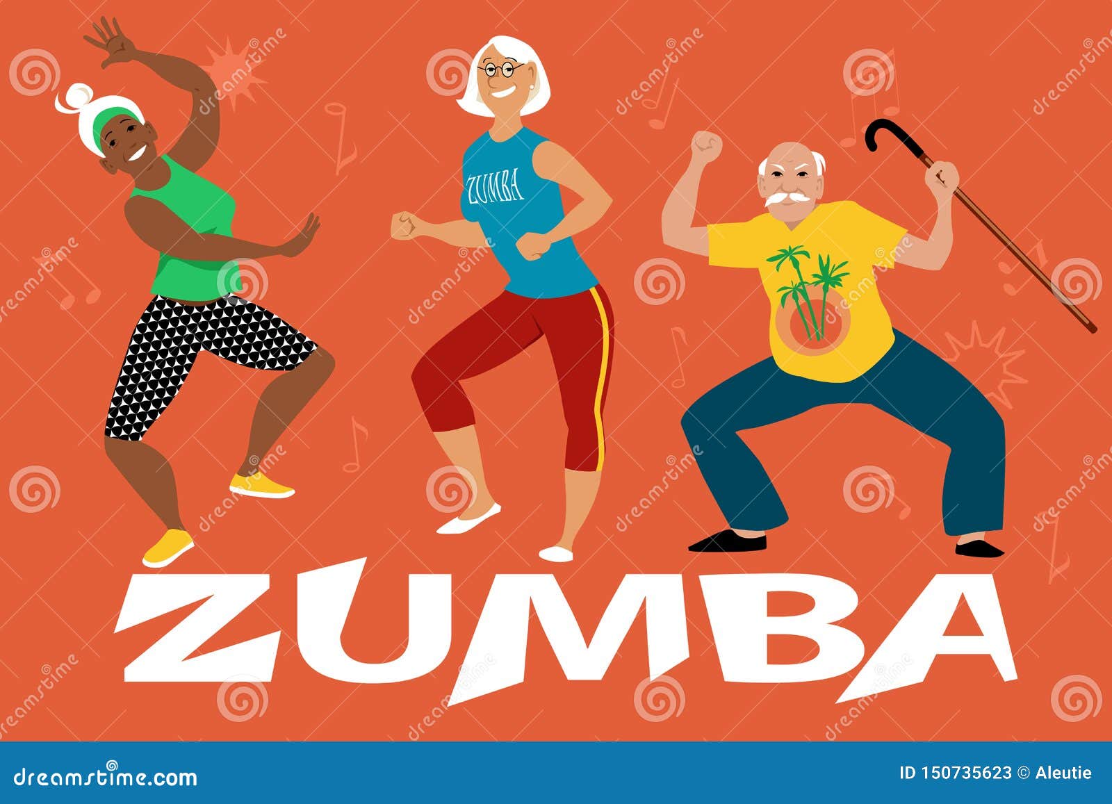 Zumba Cartoons, Illustrations & Vector Stock Images - 672 Pictures to ...
