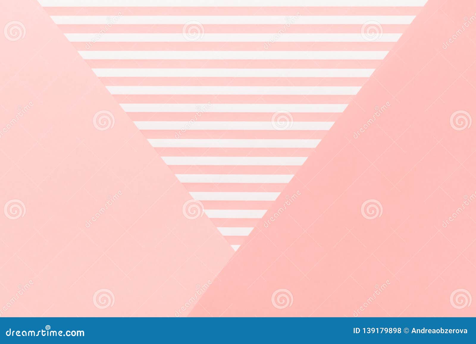 Zusammenfassung geometrische lebende korallenrote pantone Farbflacher gelegter Hintergrund Minimalismus, Geometrie und Symmetrieschablone