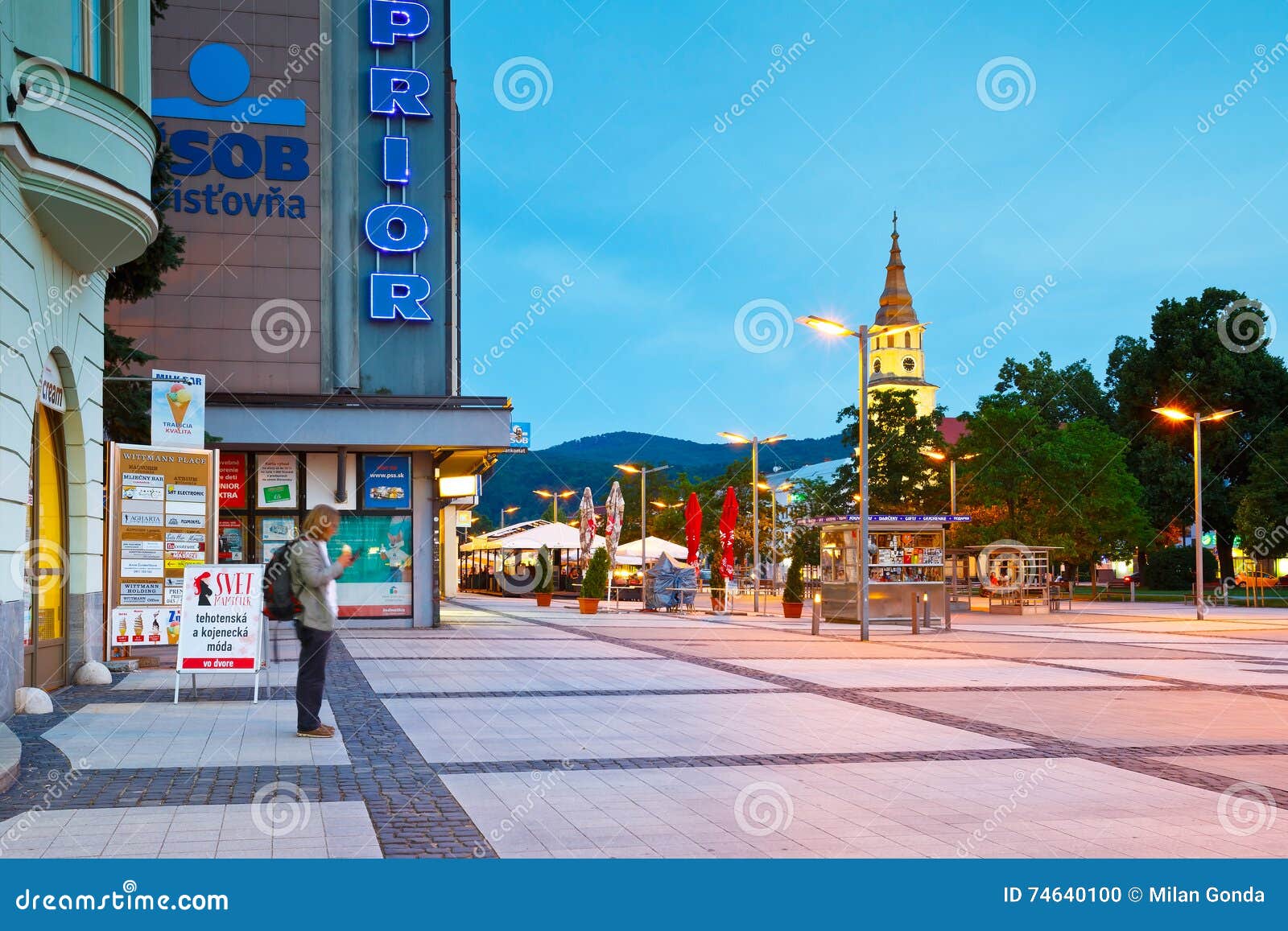 Zvolen, Slovakia. editorial image. Image of city, slovak 74640100