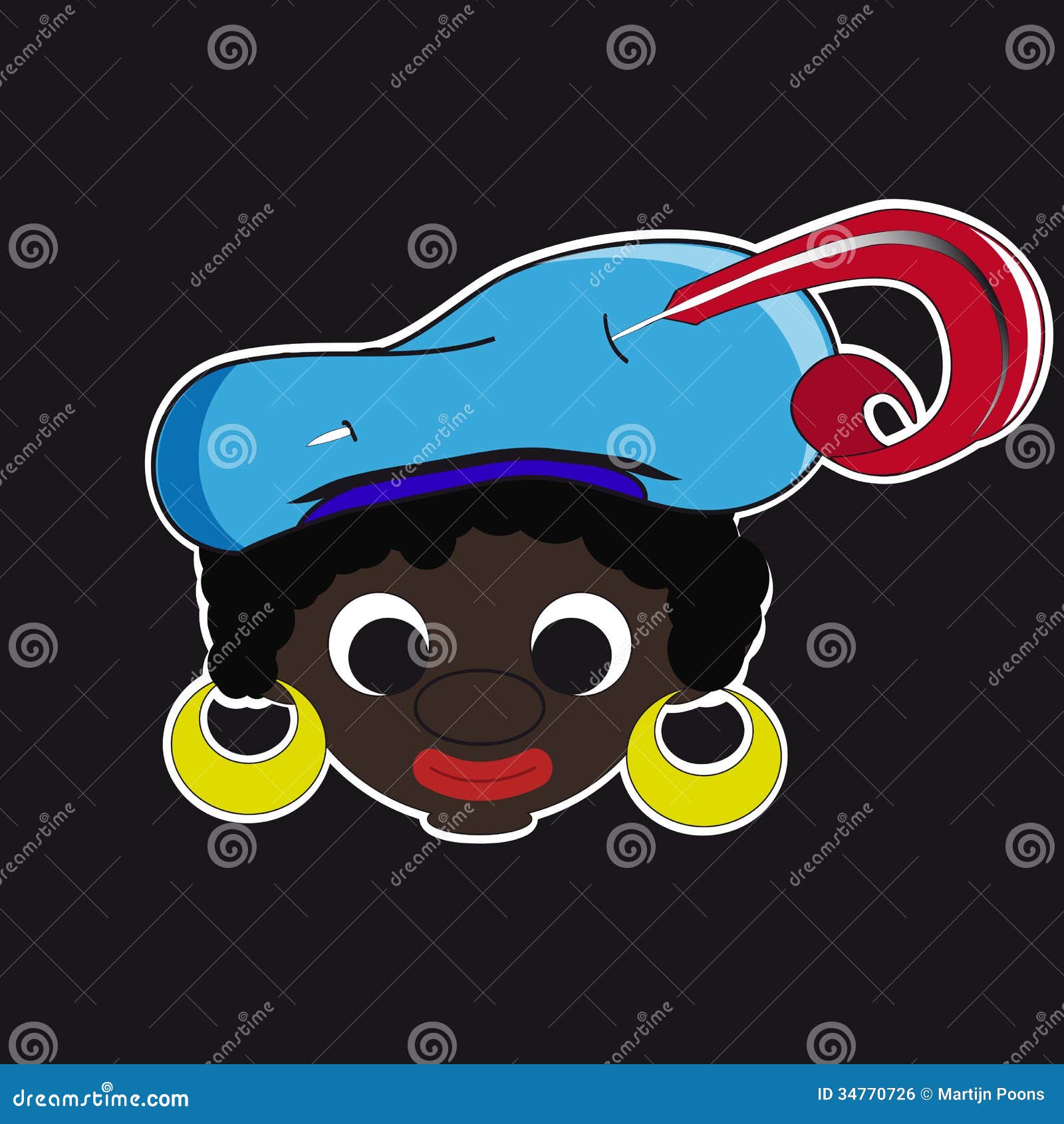 Zwarte Piet Vector Illustration Cartoondealer 34770726 Zwarte Piet Vector Illustration Cartoondealer 34770726