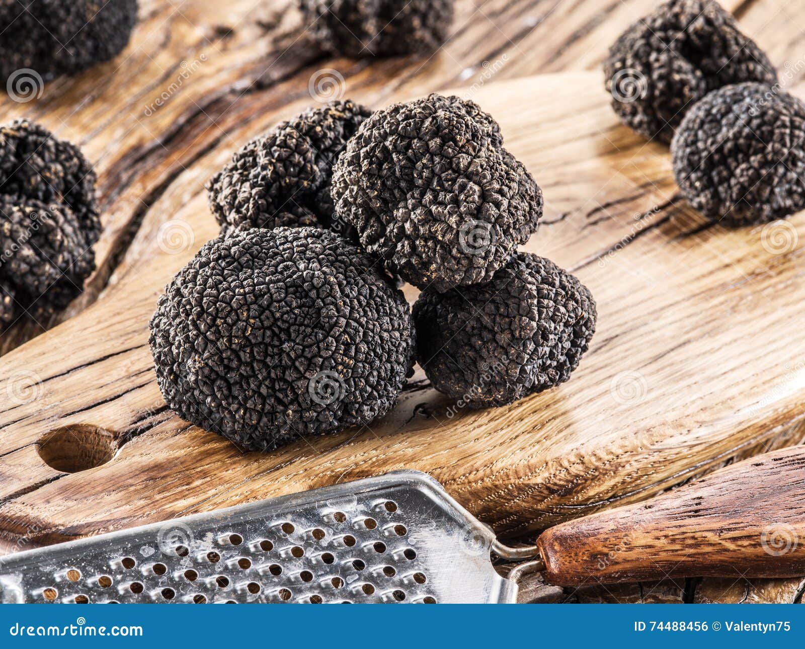 Zwarte truffels stock foto. Image of najaar, italiaans 74488456