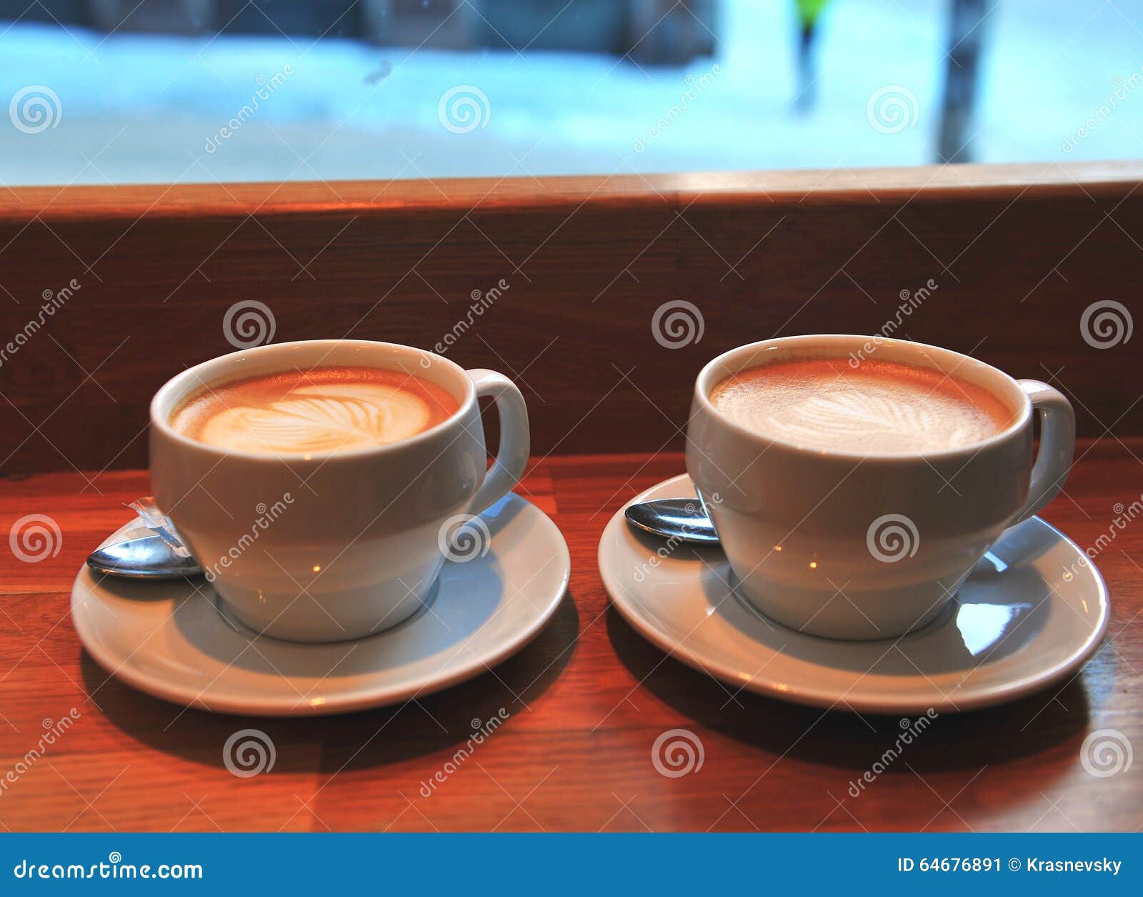 Zwei Kaffeetassen Stockbild Bild Von Kaffeetassen Zwei