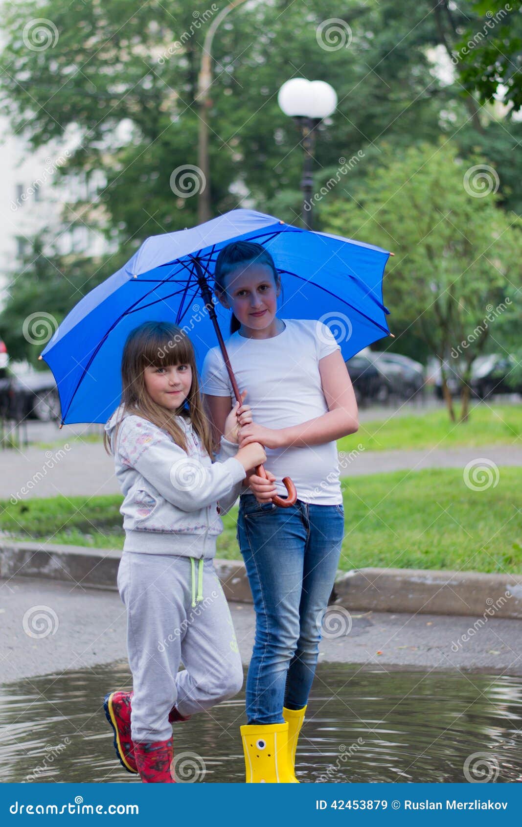 Matchmauring-Regenschirm für zwei