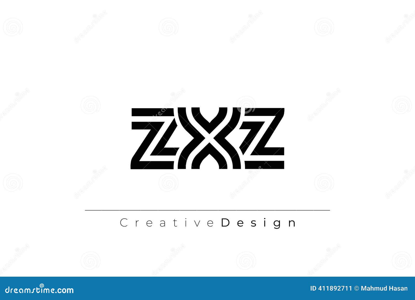 Zxz Monogram Stock Illustrations – 14 Zxz Monogram Stock