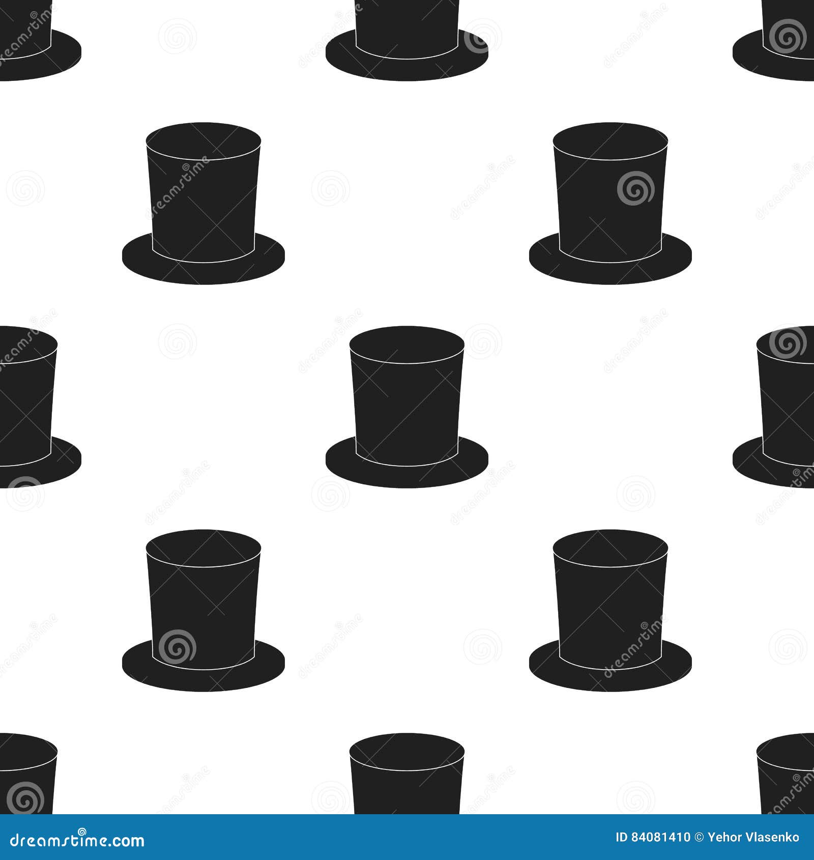 Zylinder Icon in Black Style Isolated on White Background. Theater ...