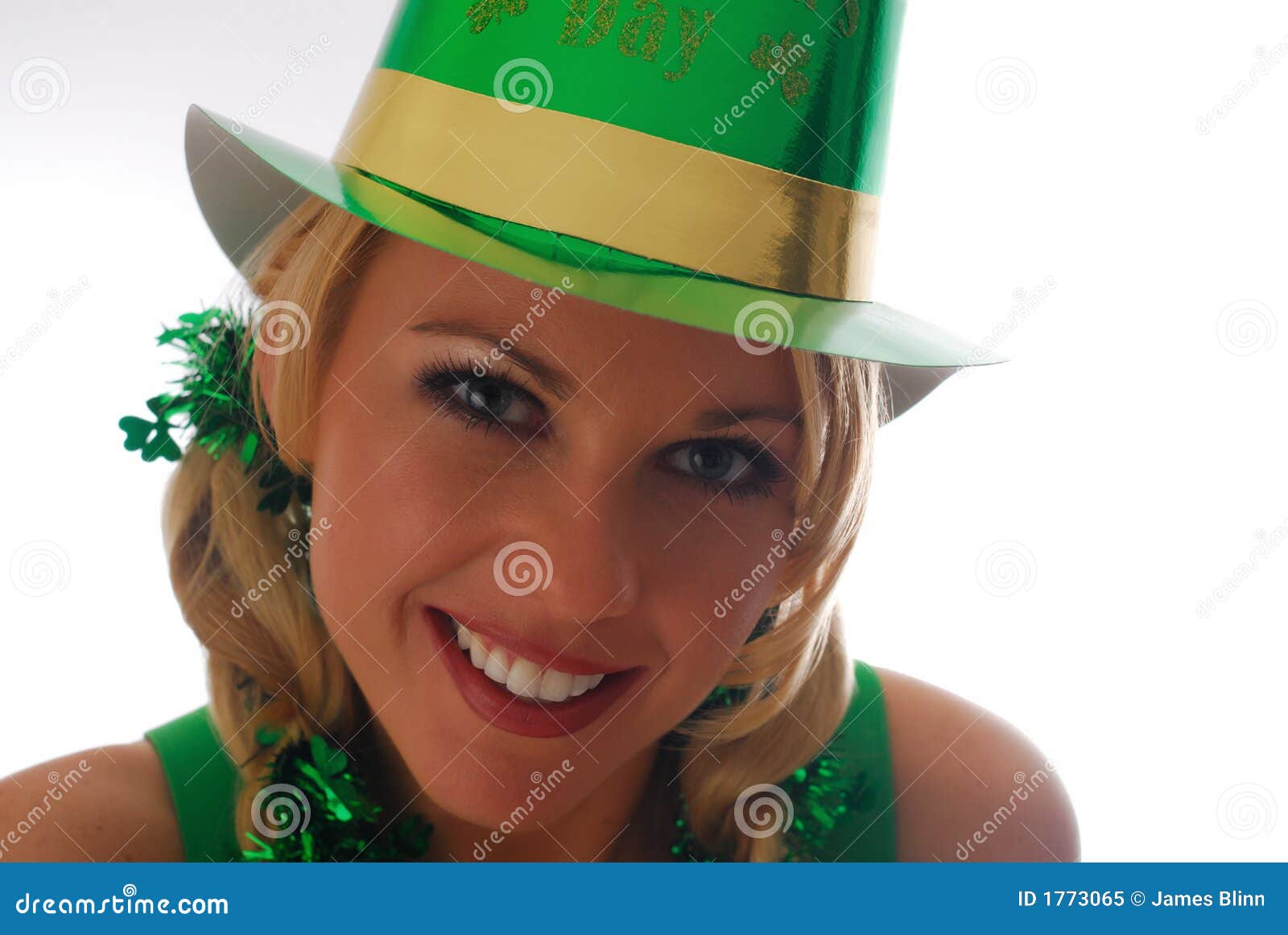 ¡Ojos irlandeses! imagen de archivo. Imagen de marzo, aislado - 1773065