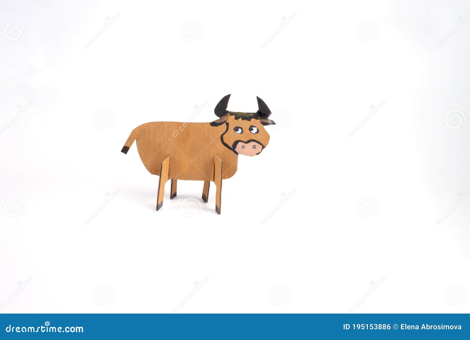Корова фермы