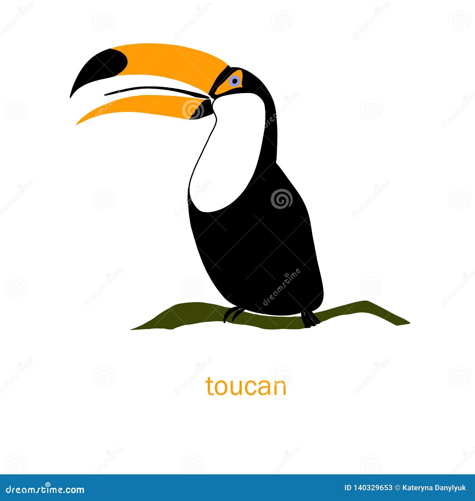 Cute Black Bird Cartoon Royalty-Free Stock Photography | CartoonDealer