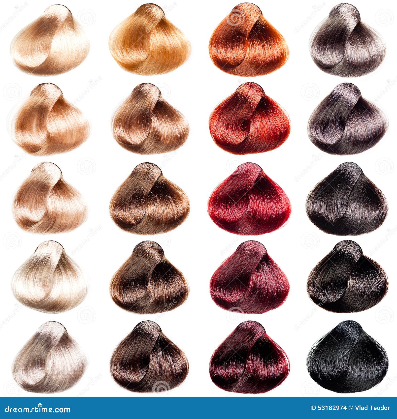 chantillons Color s De Cheveux Photo stock Image du chantillons Color s De Cheveux Photo stock Image du