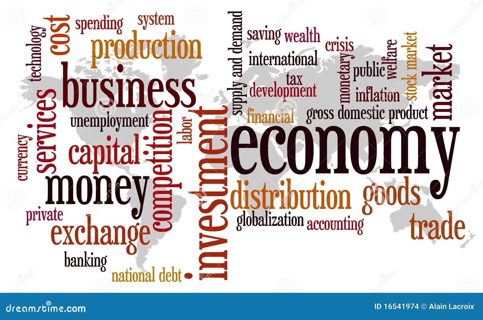 Économie illustration stock. Illustration du affaires 16541974