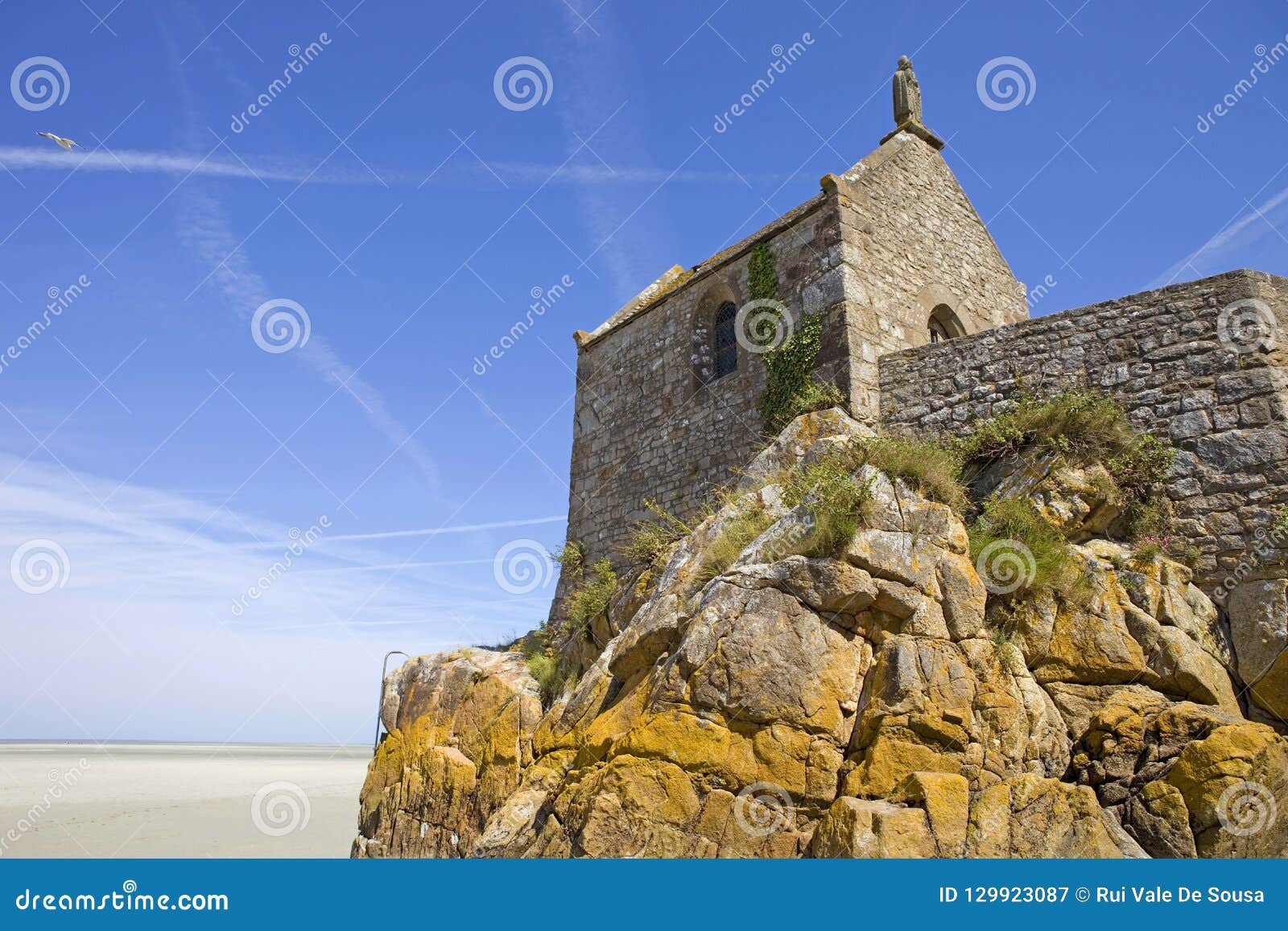 Άγιος Aubert Chapel, σε Mont Saint-Michel, Γαλλία