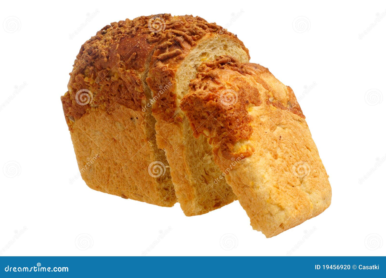 αποκοπή ψωμιού. στενό απομονωμένο απότομα επάνω λευκό ψωμιού