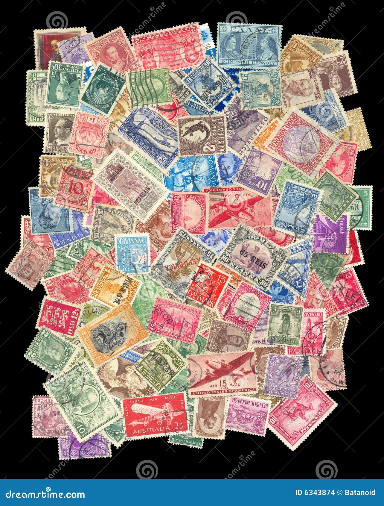 γραμματόσημα συλλογής. όλη η μαύρη συλλογή ανασκόπησης πέρα από τα γραμματόσημα χρησιμοποίησε τον κόσμο