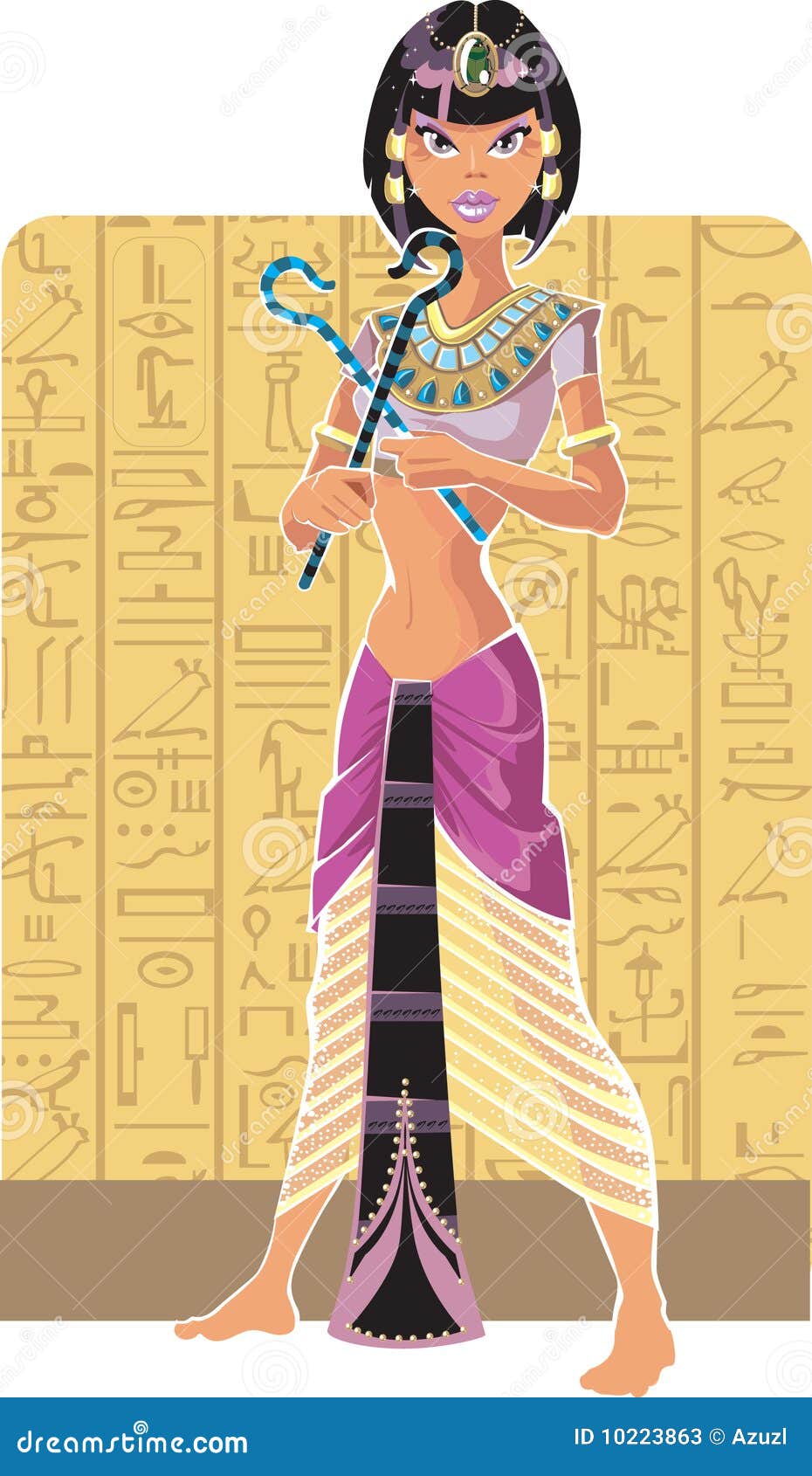 Царица Египта легко