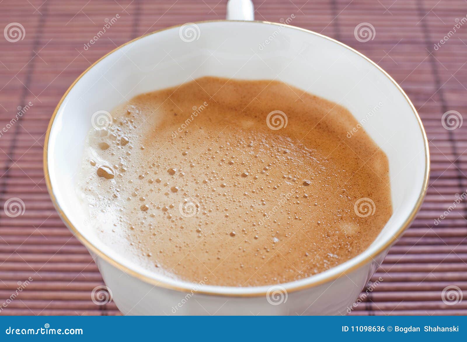 καφές. στενός φρέσκος επάνω φλυτζανιών καφέ