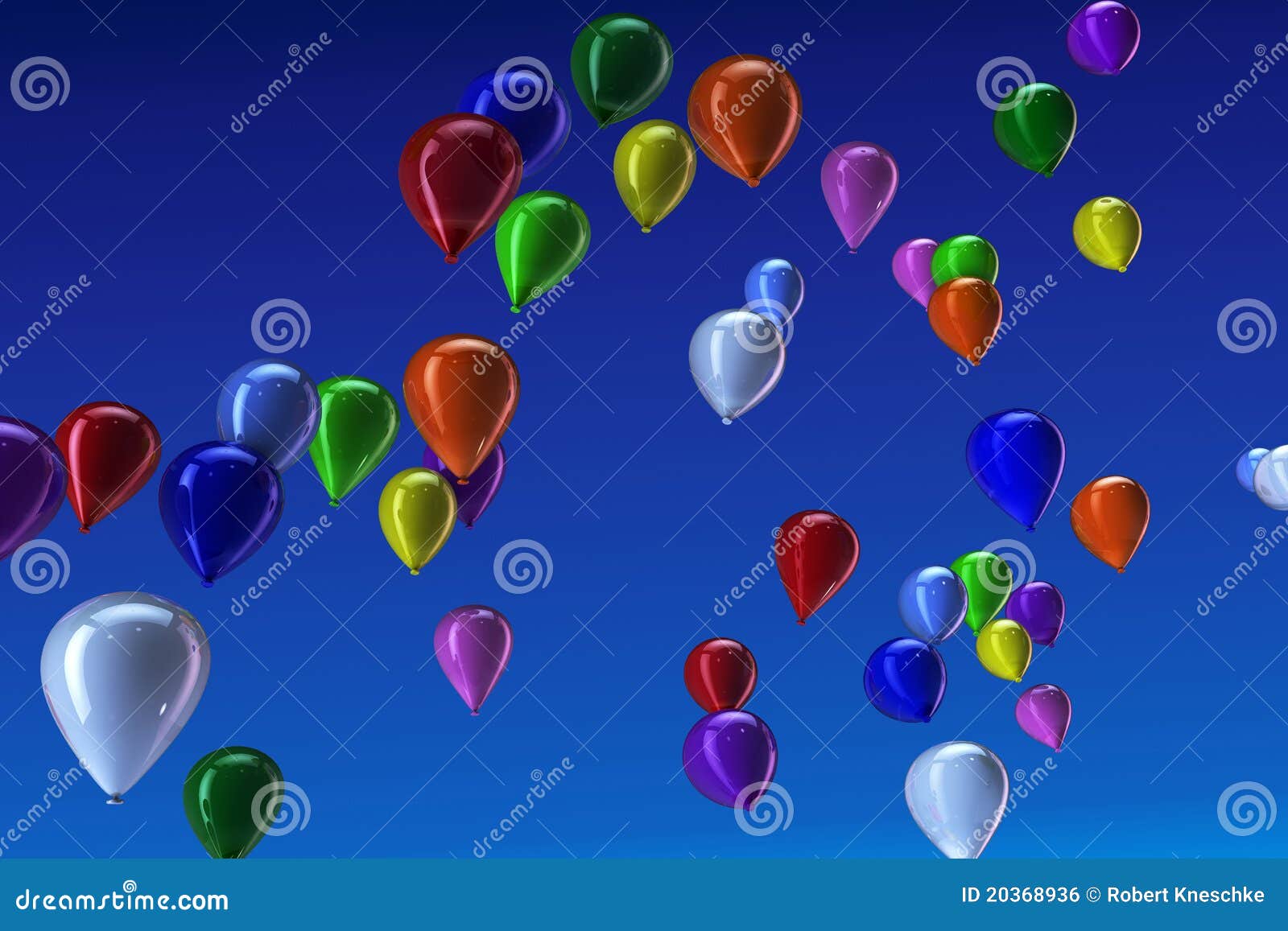 μπαλόνια ζωηρόχρωμα πολύς &omi. μπλε ζωηρόχρωμος μπαλονιών πετώντας πολύ ουρανό