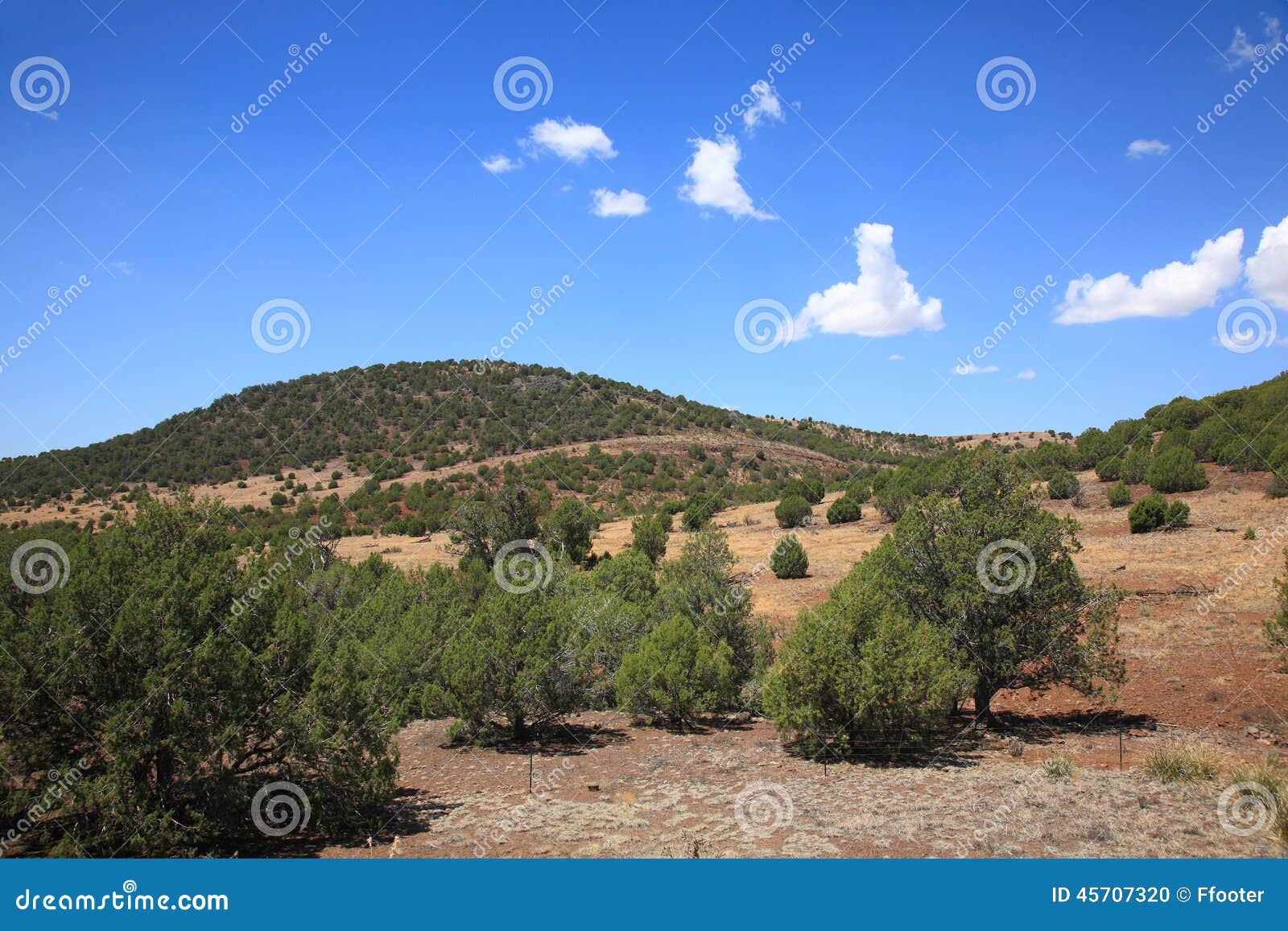 Νοτιοδυτικό τοπίο. Αμερικανικό τοπίο Prarie της νοτιοδυτικής Αριζόνα