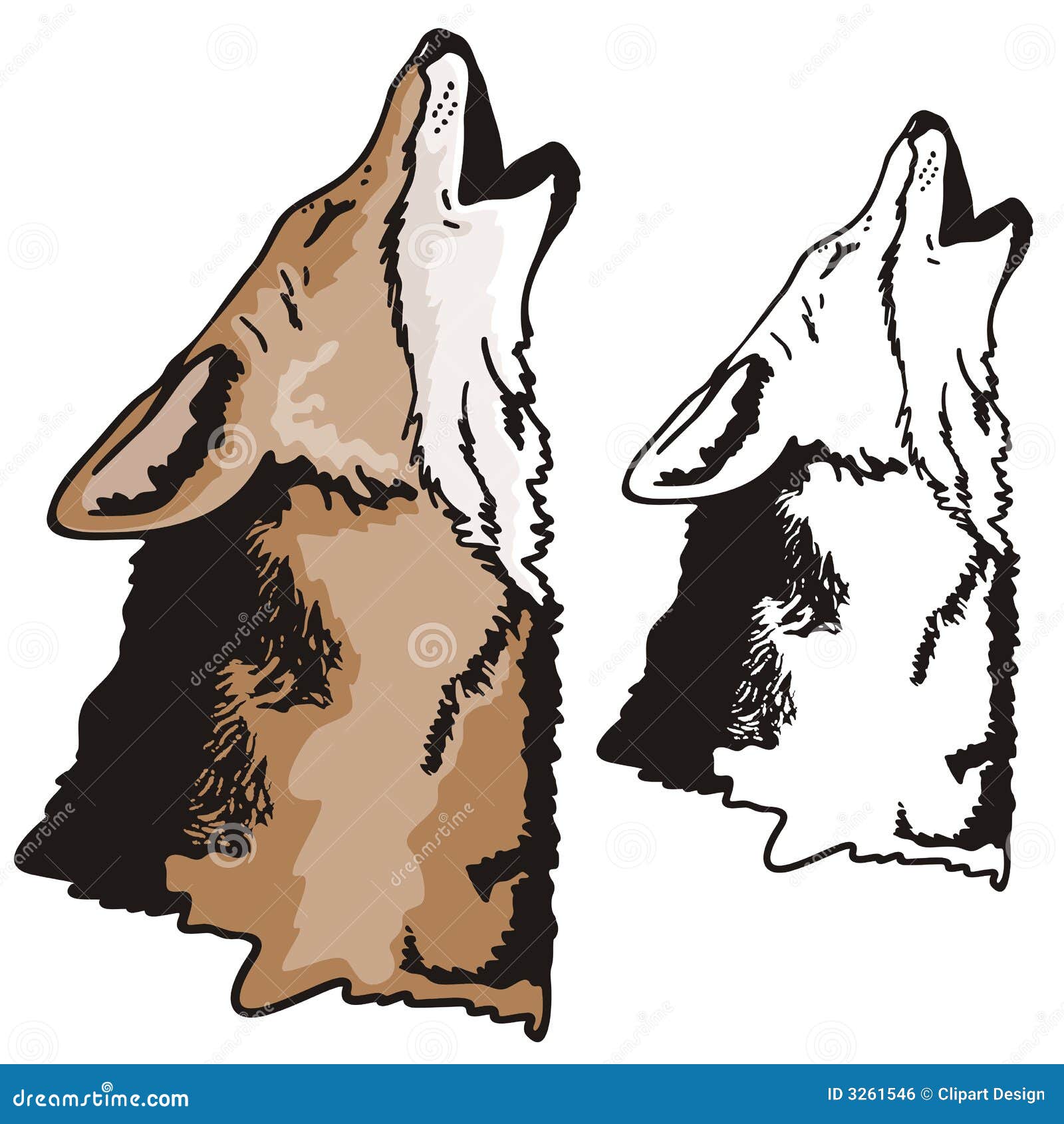 σειρά απεικόνισης δυτική. διαθέσιμος eps διανυσματικός λύκος απεικόνισης αρχείων